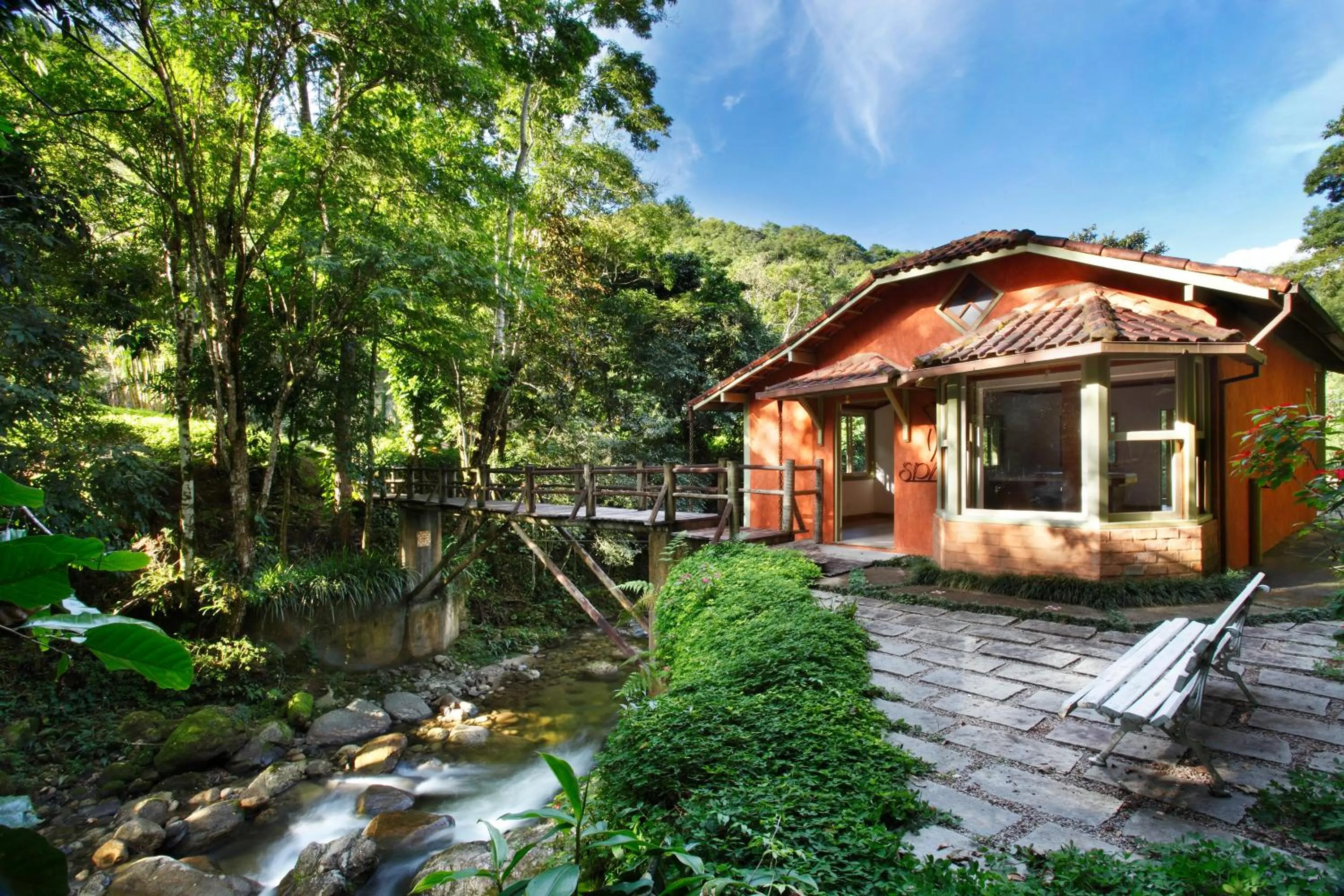 Property building in Eco Resort Hotel Villa São Romão