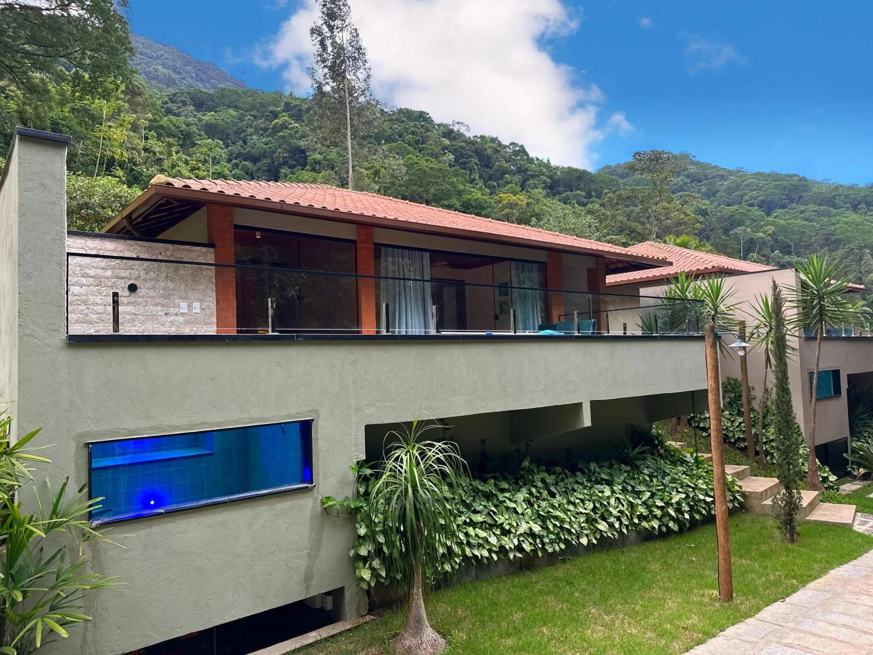 Balcony/Terrace in Eco Resort Hotel Villa São Romão