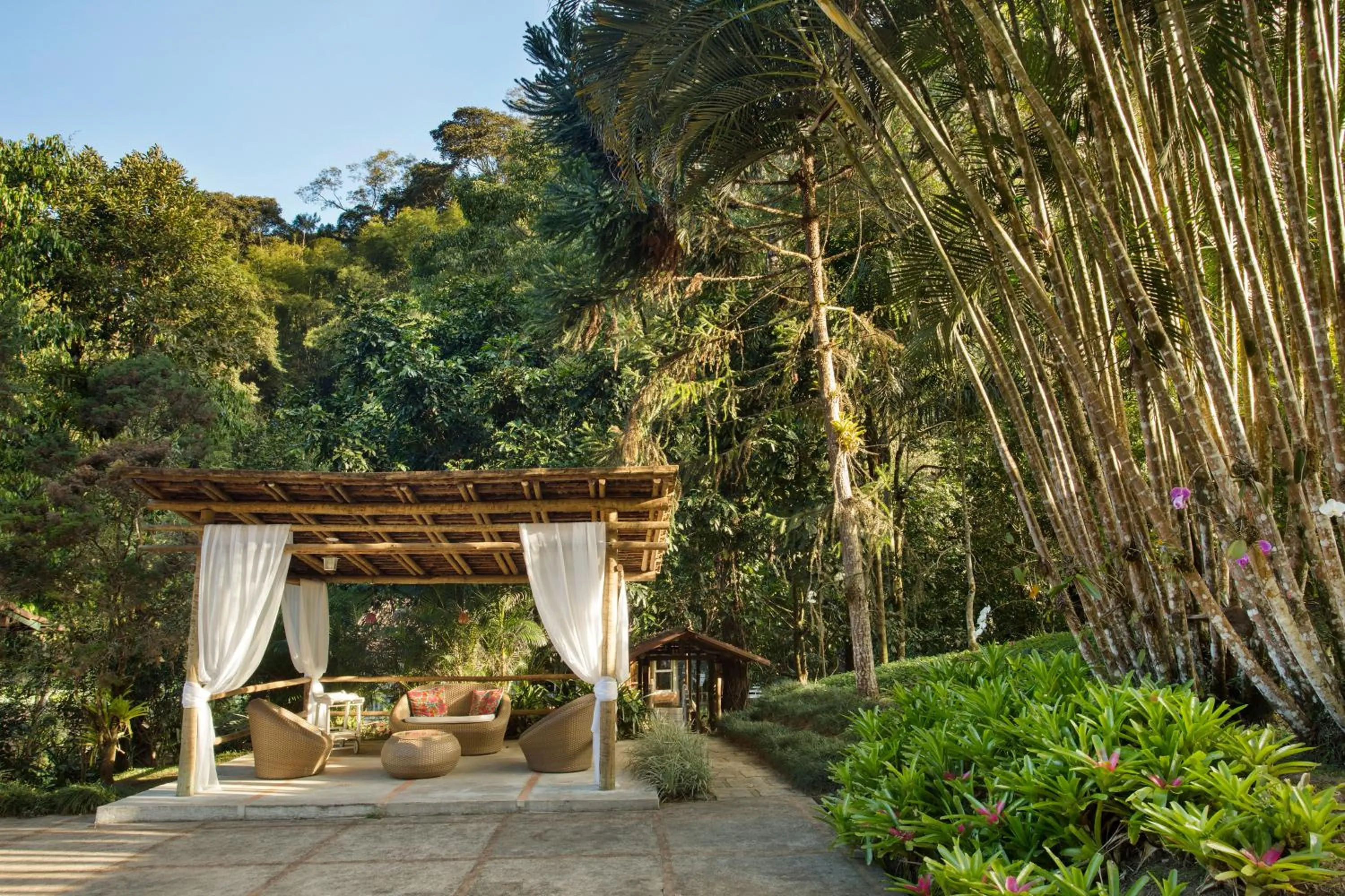 Garden in Eco Resort Hotel Villa São Romão