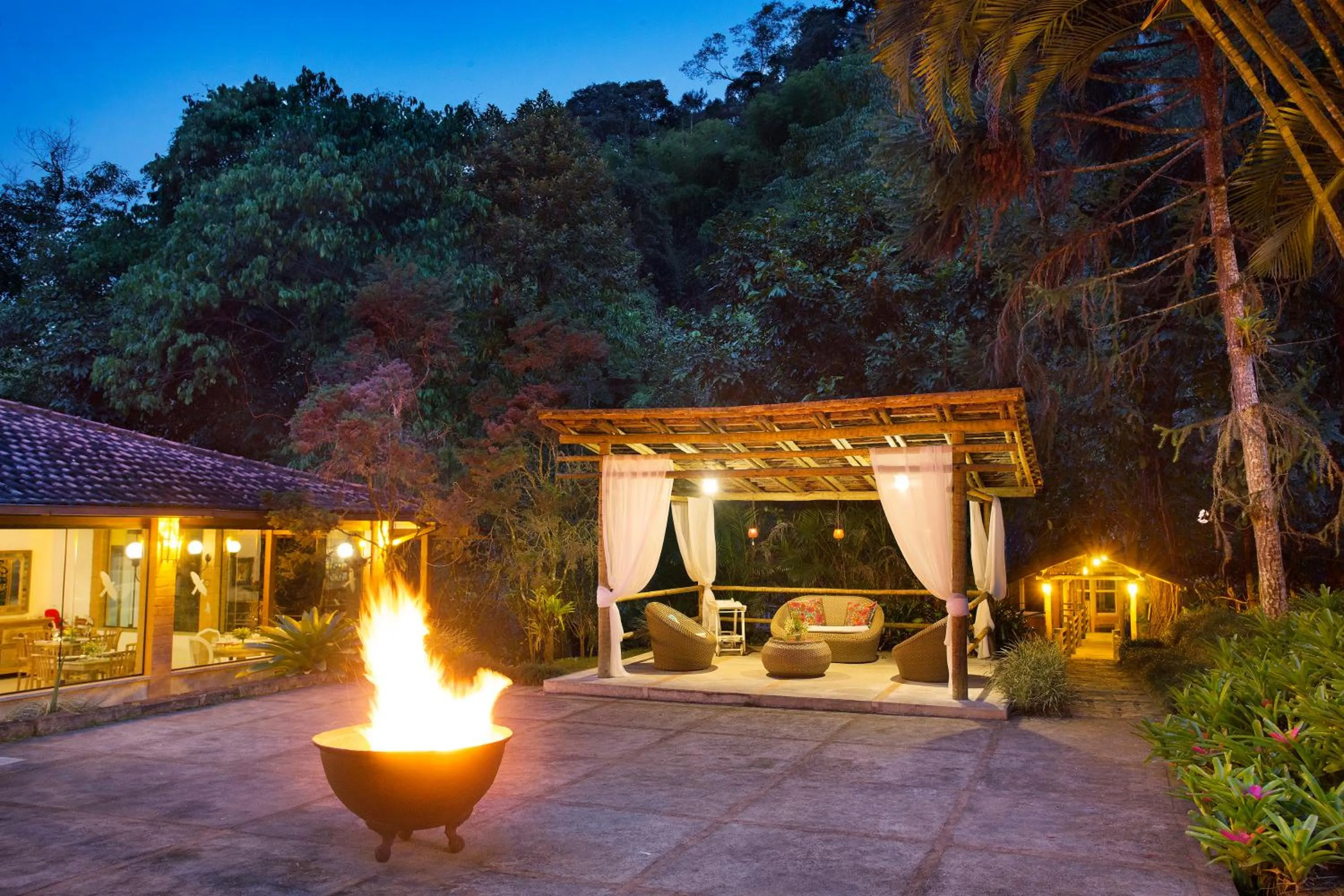 Garden in Eco Resort Hotel Villa São Romão