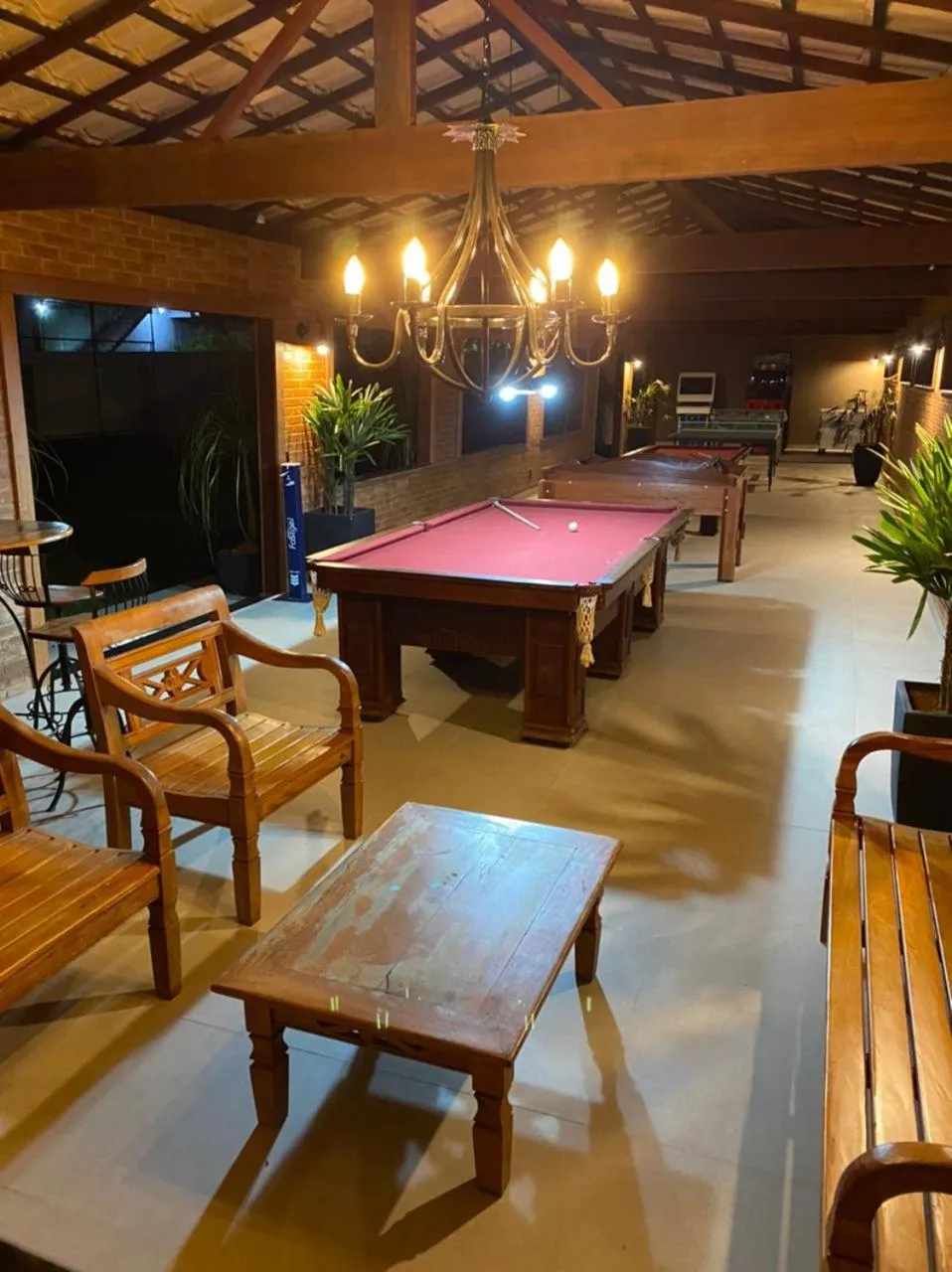 Game Room in Hotel Vila Verde