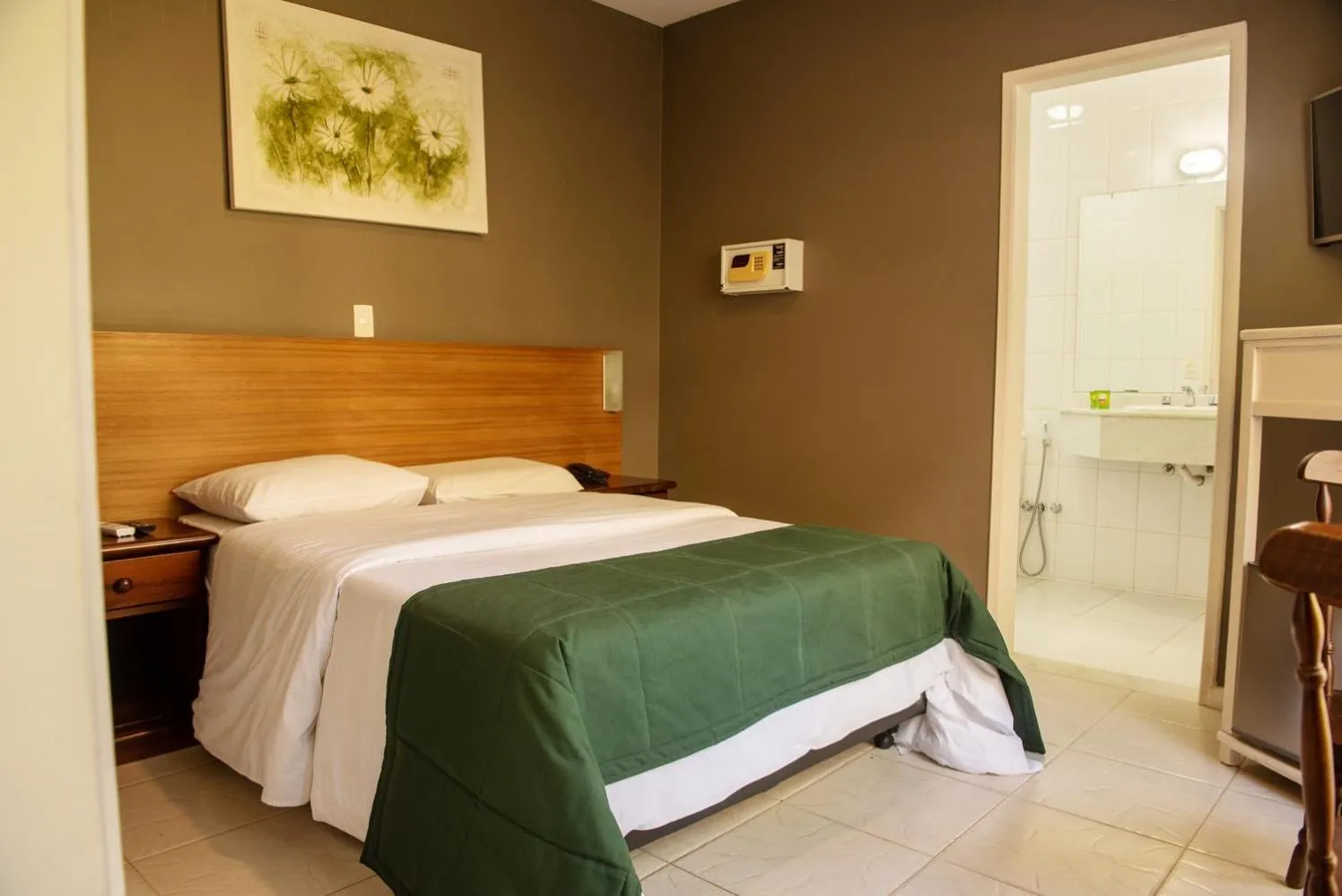 Bed in Hotel Vila Verde