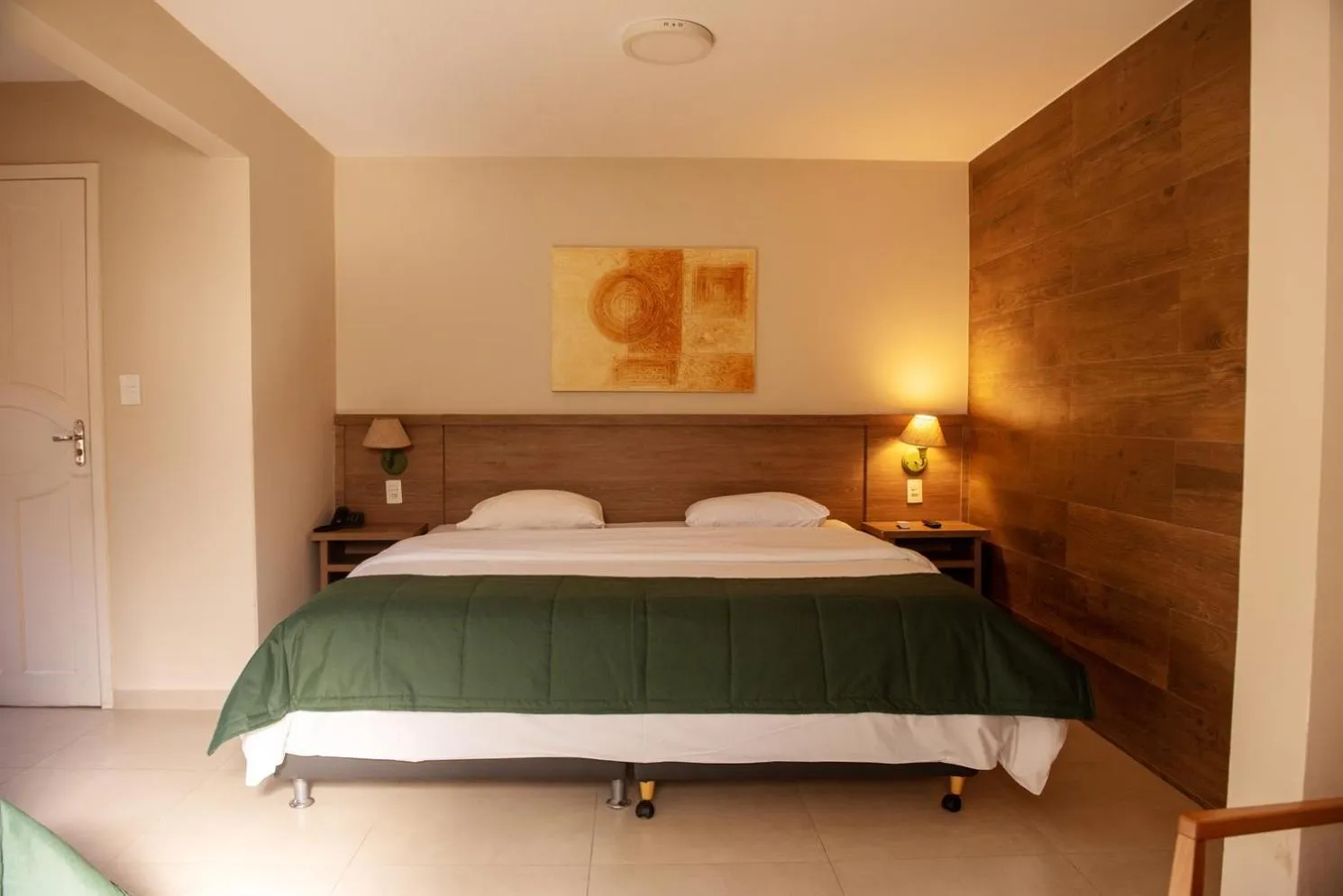 Bed in Hotel Vila Verde