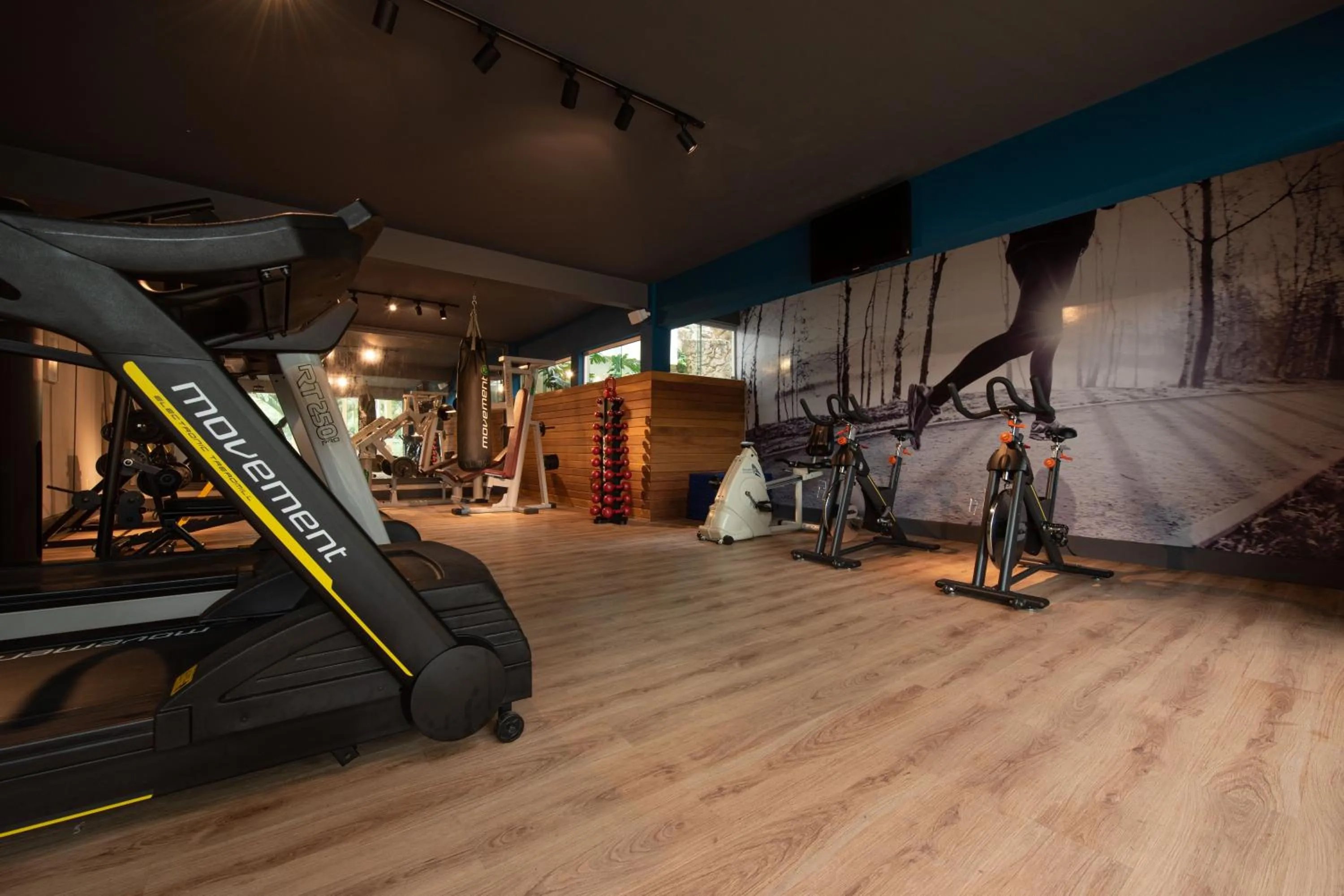 Fitness centre/facilities in Hotel Vila Verde