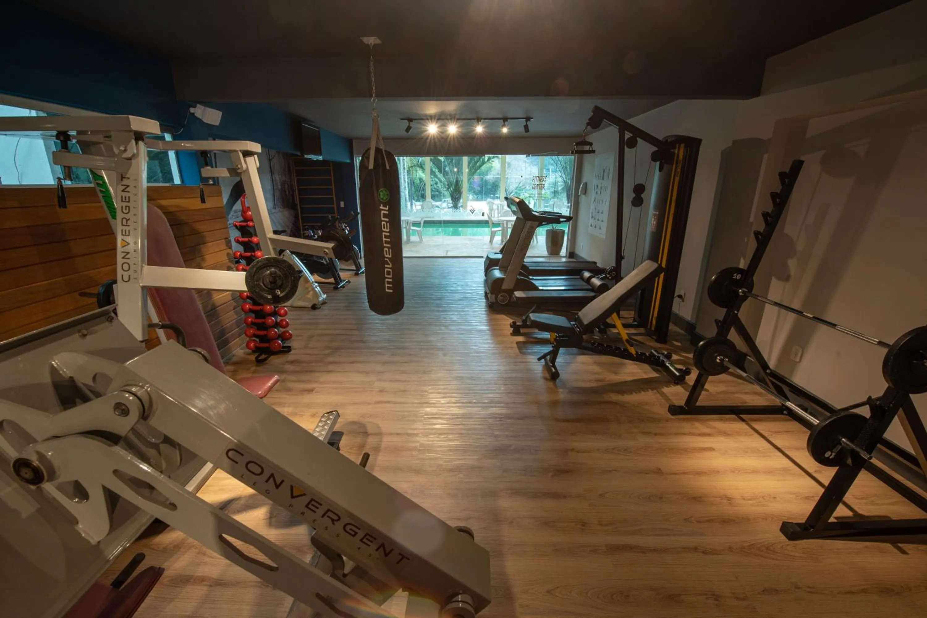 Fitness centre/facilities in Hotel Vila Verde