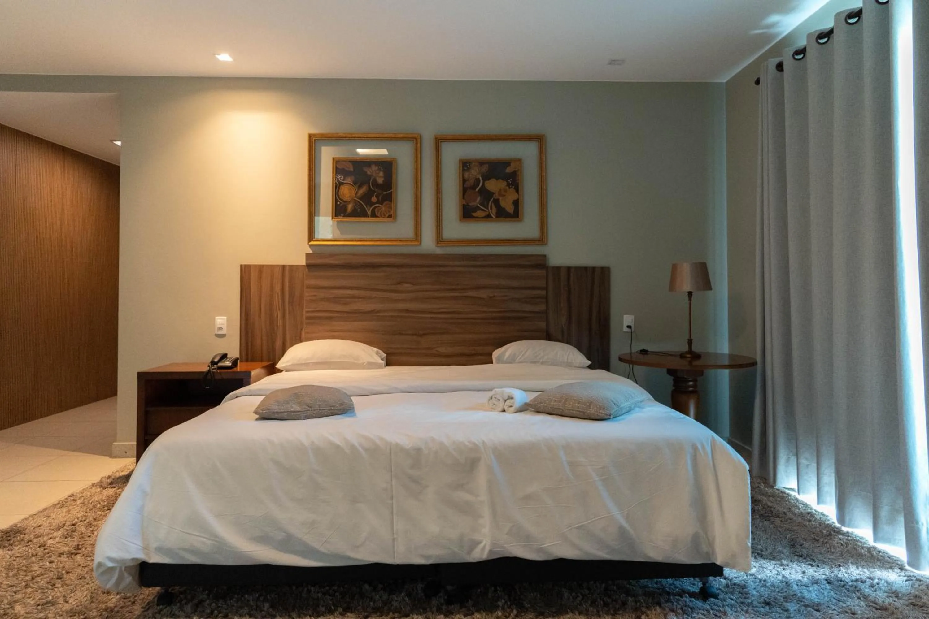 Bed in Hotel Vila Verde