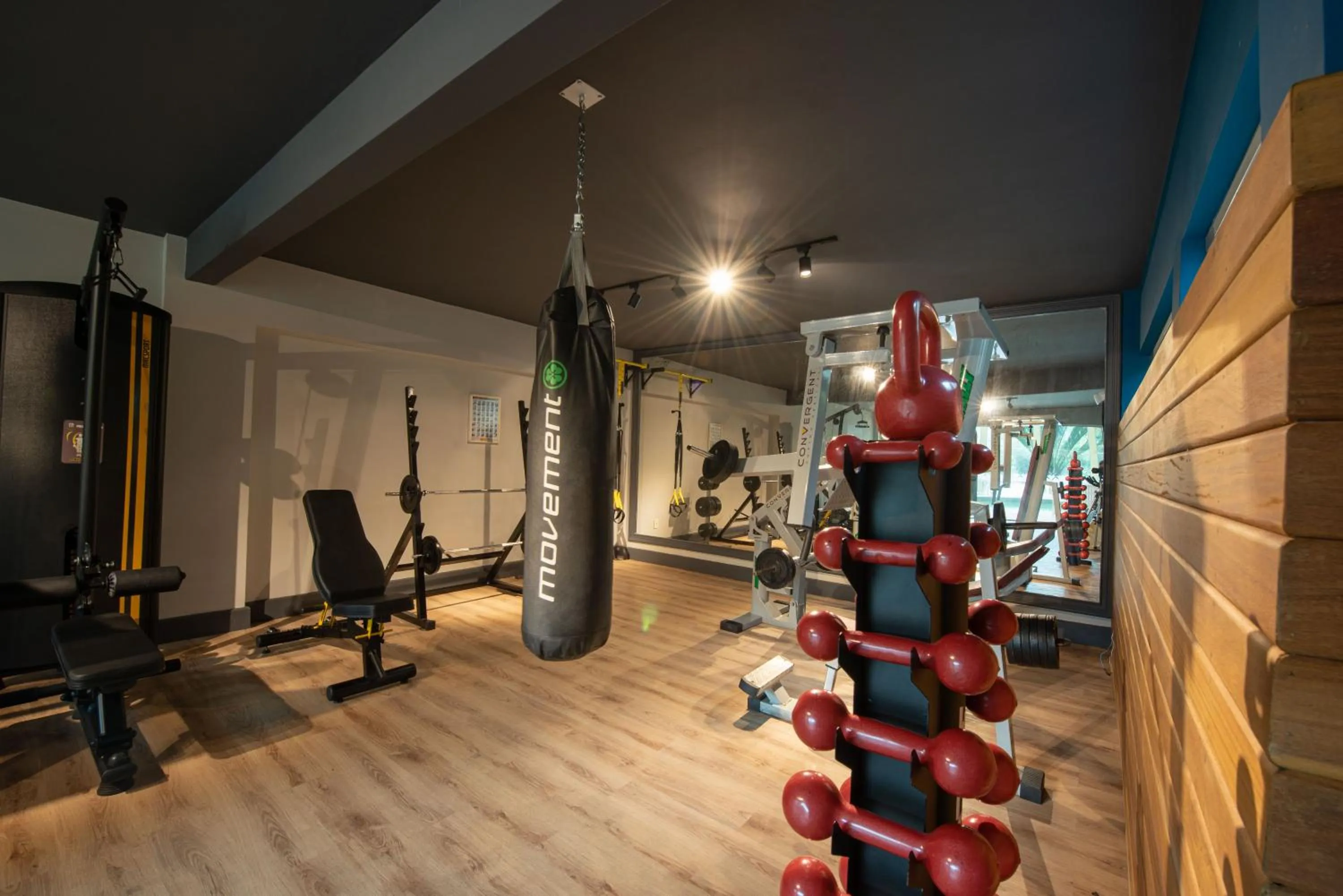 Fitness centre/facilities in Hotel Vila Verde