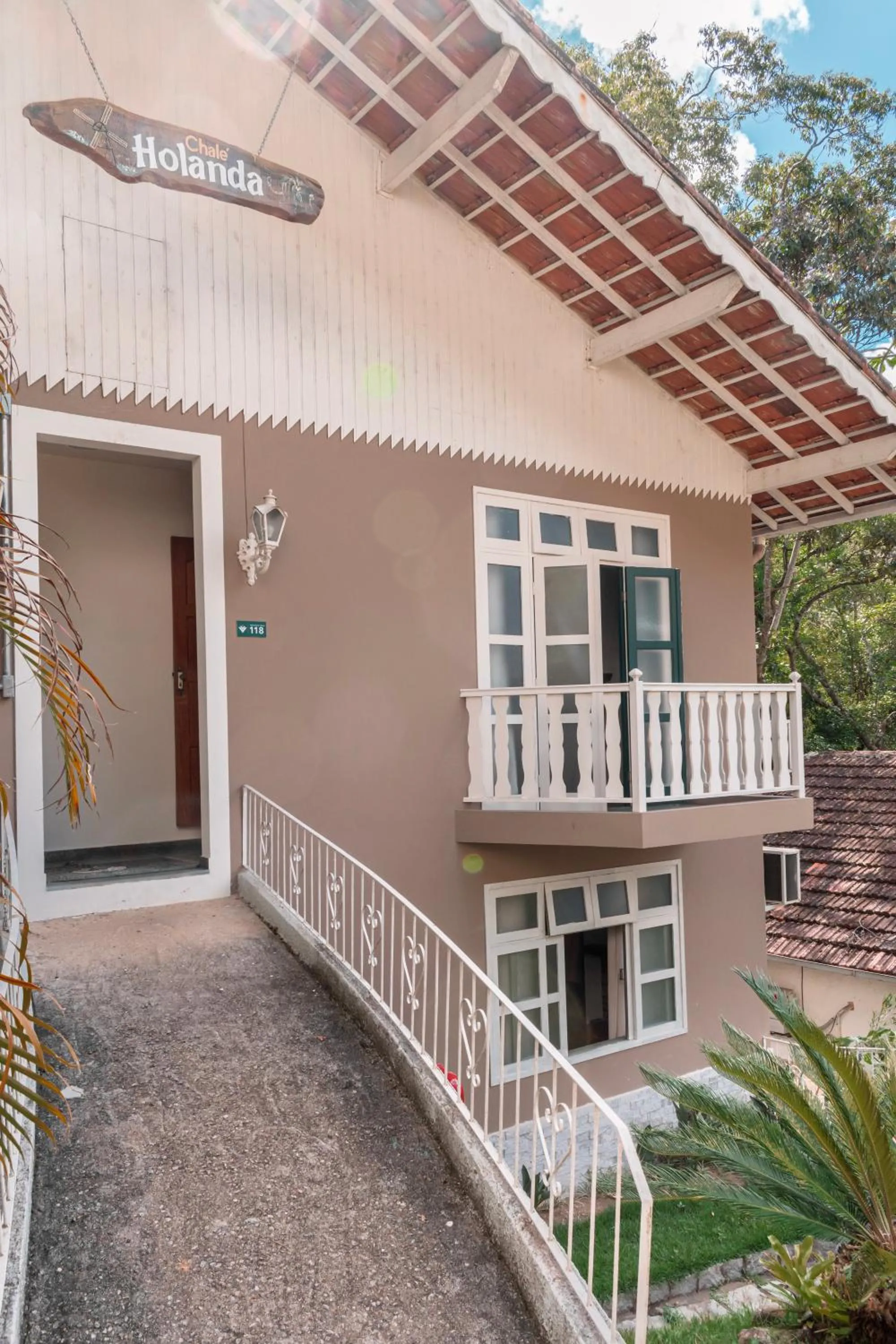 Property building in Hotel Vila Verde