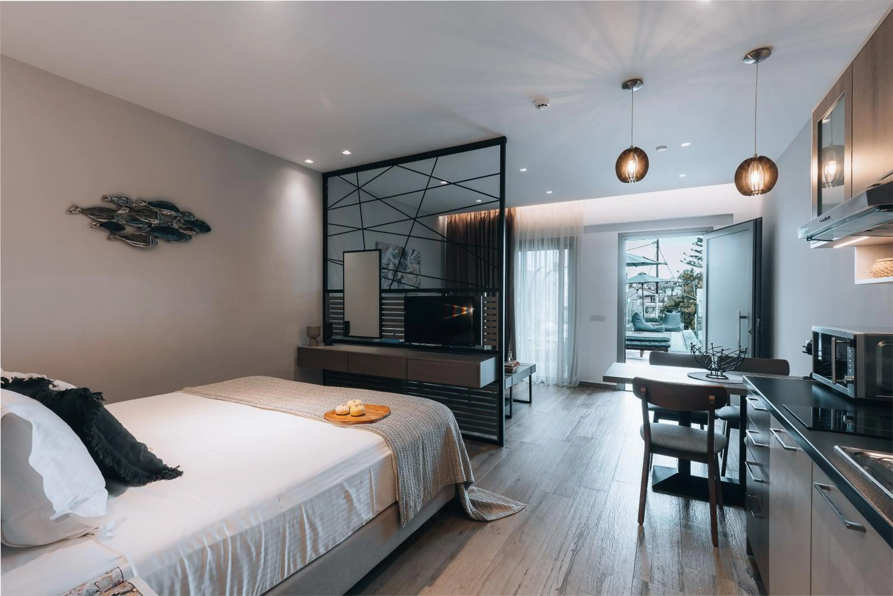 View (from property/room), Bed in Seascape Luxury Residences