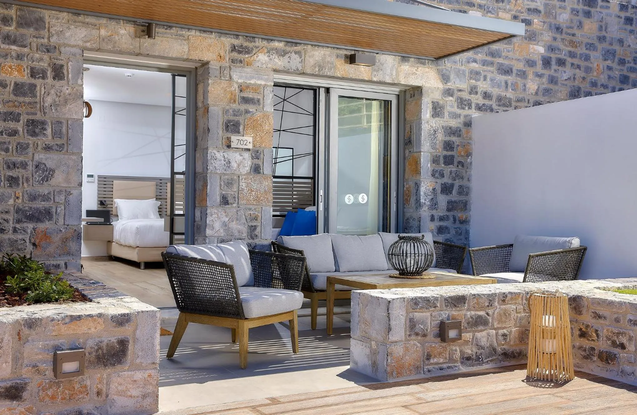 Patio in Seascape Luxury Residences