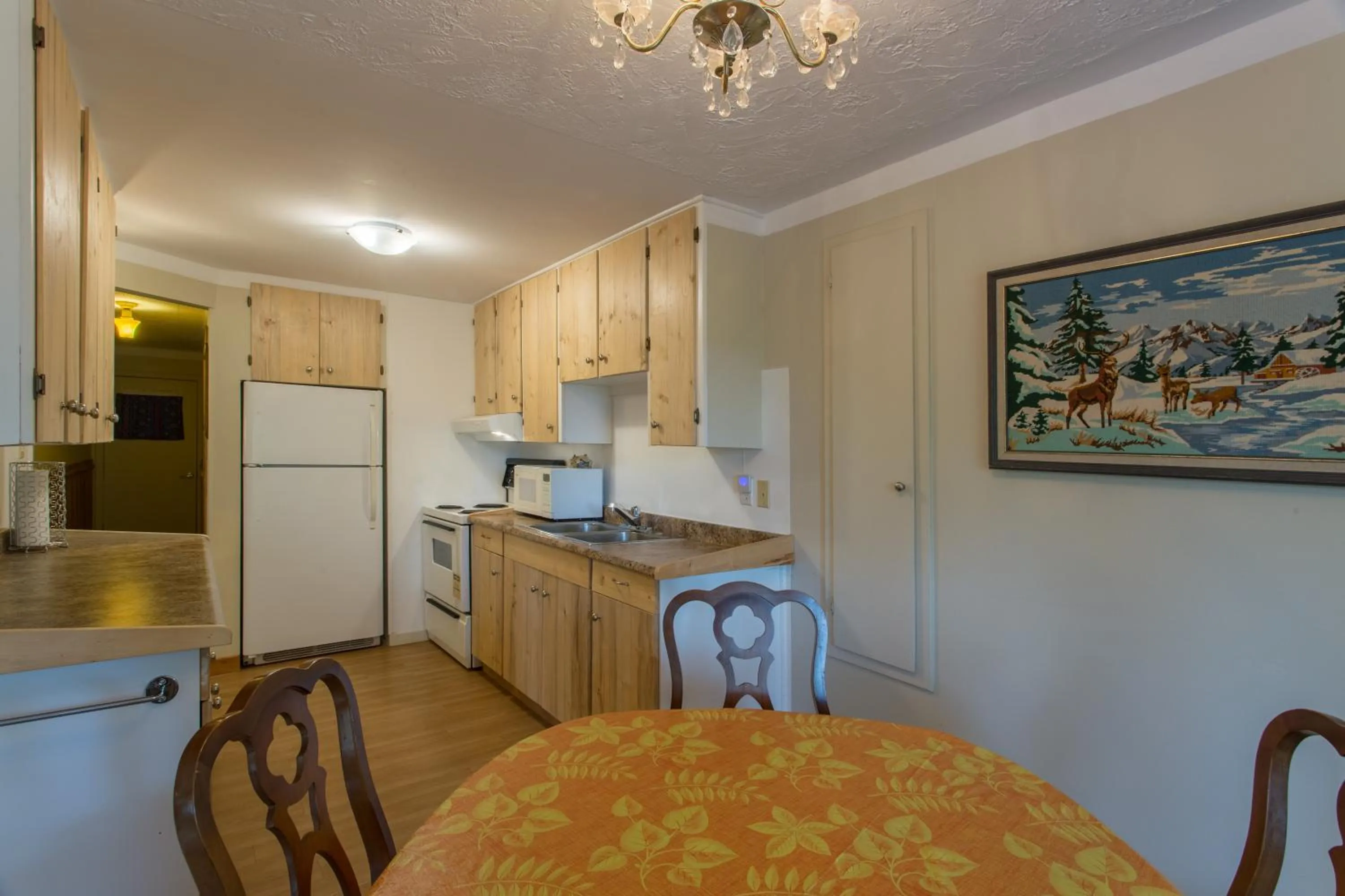 Kitchen or kitchenette in Higgin's Inn