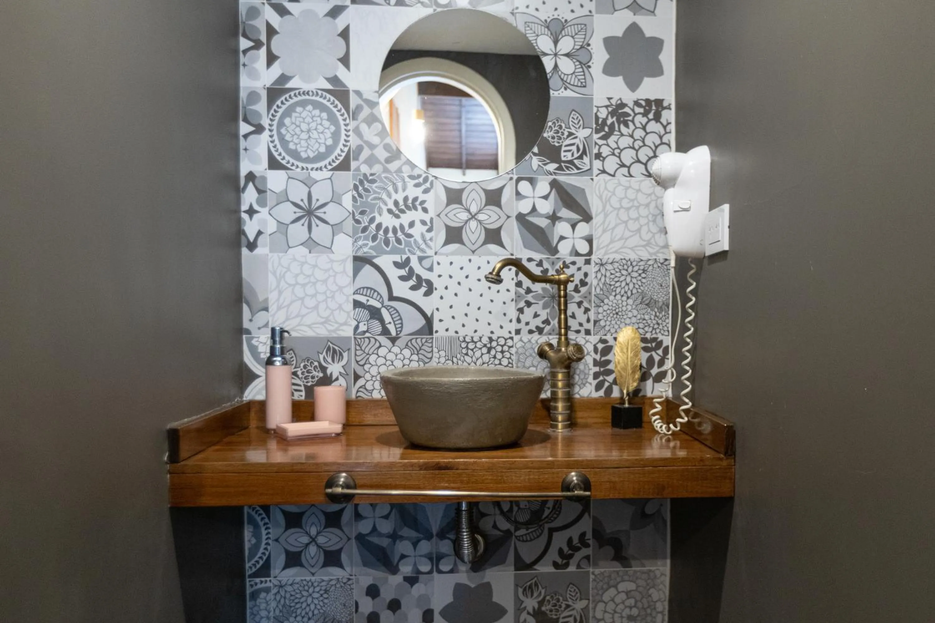 Bathroom in Posada de las Aguilas Hotel Boutique