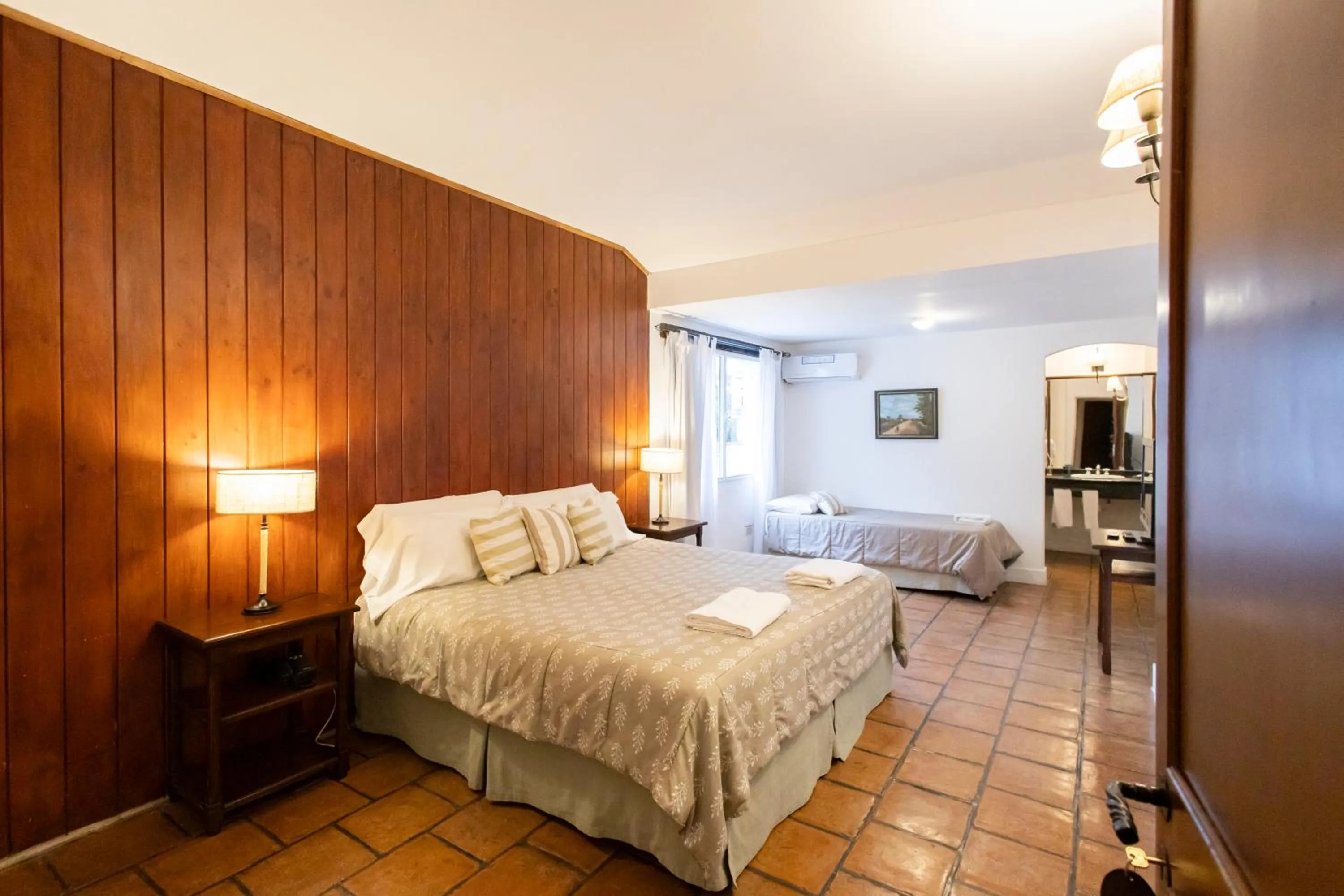 Bedroom, Bed in Las Moras Hotel