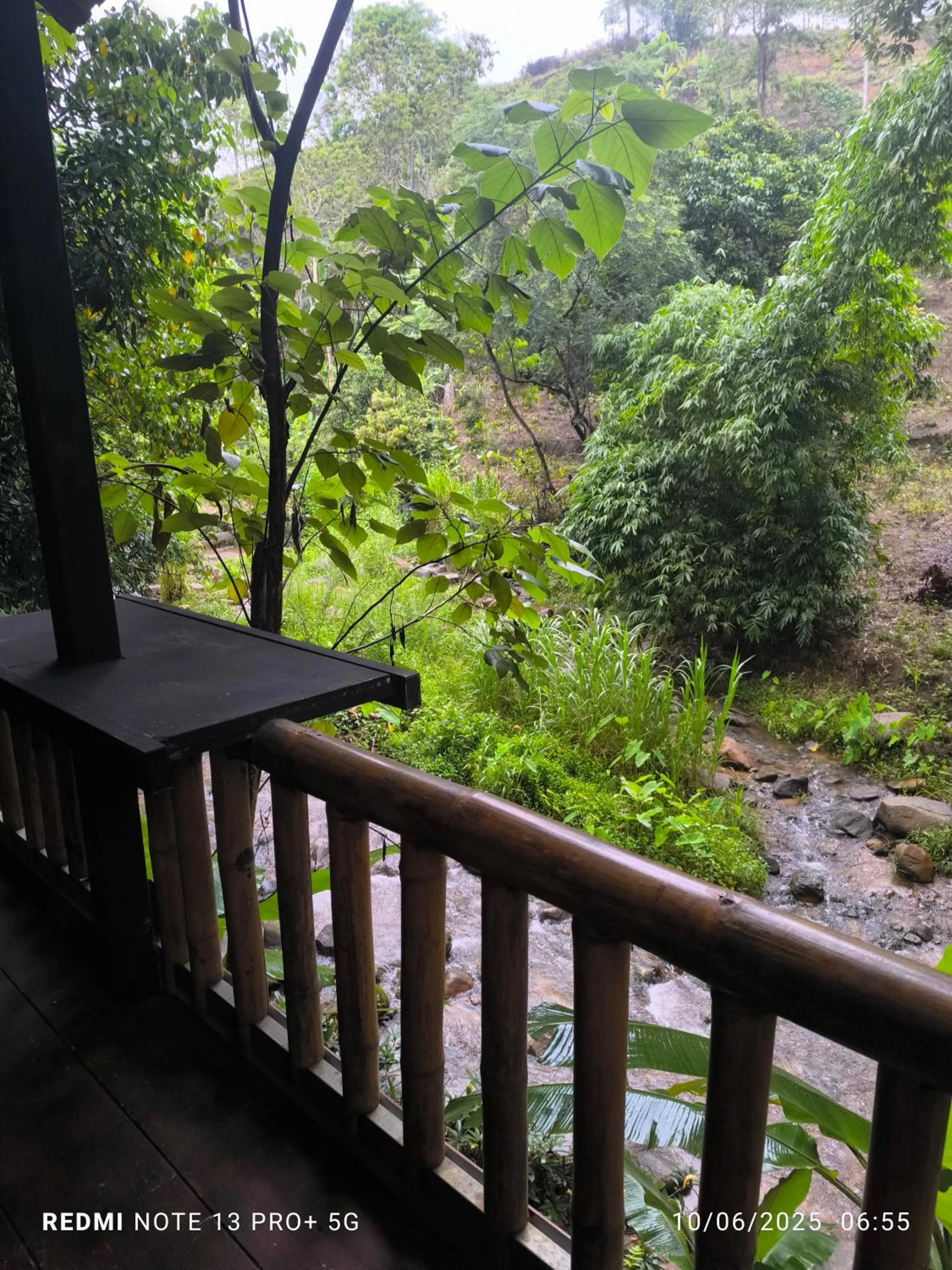 Balcony/Terrace in Hill Tribe Art House (Lahu & Akha Homestay)