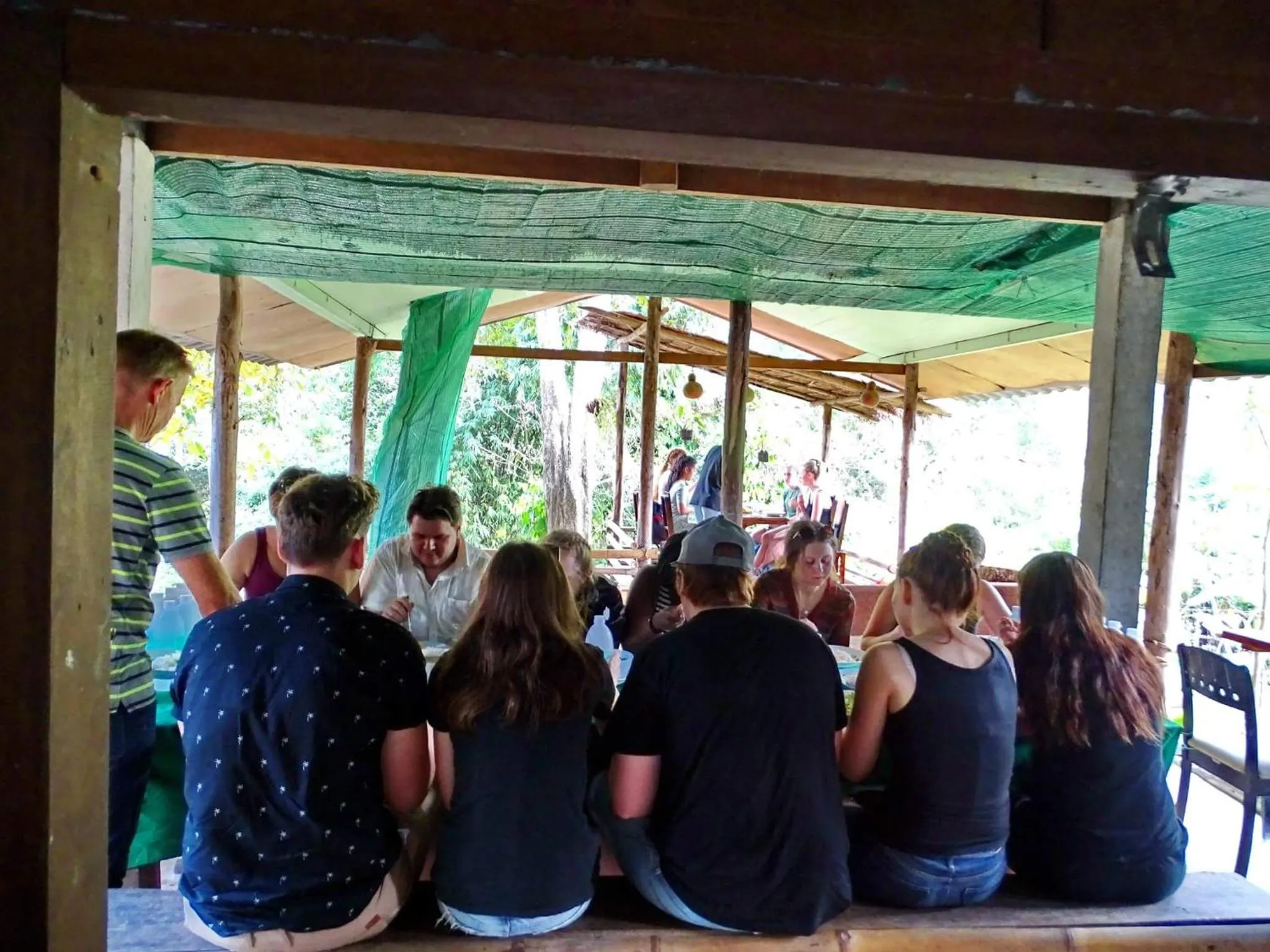 Breakfast in Hill Tribe Art House (Lahu & Akha Homestay)