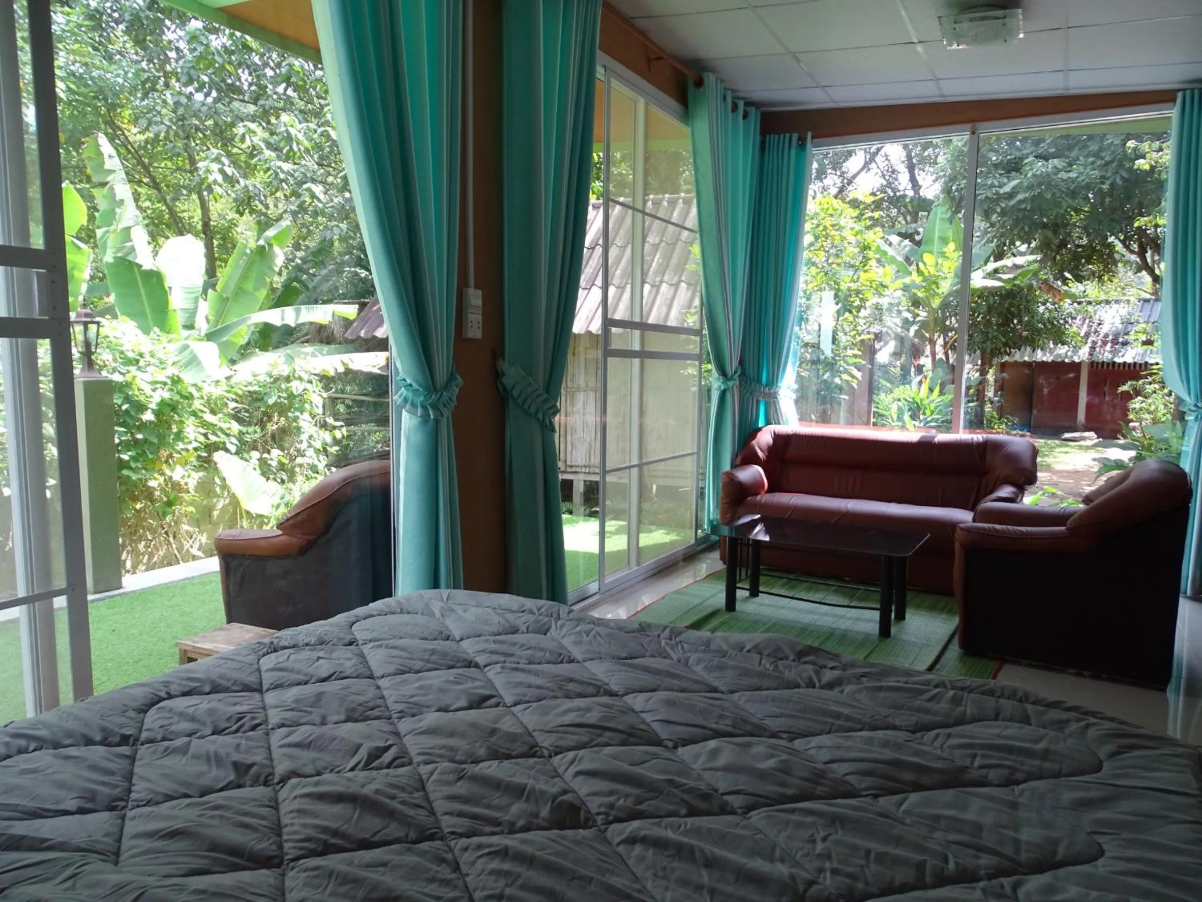 Bed in Hill Tribe Art House (Lahu & Akha Homestay)