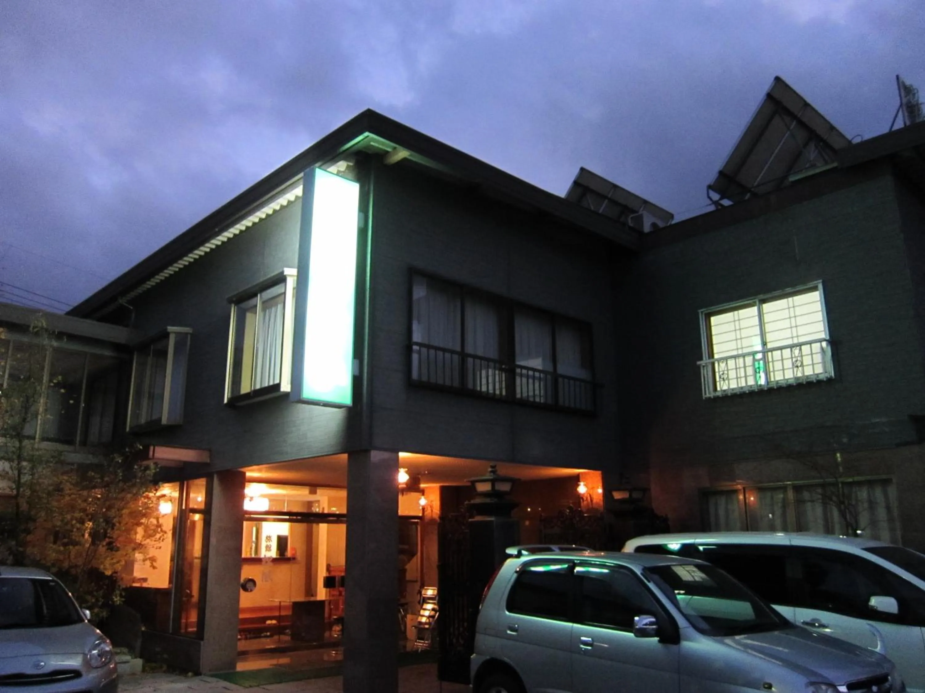 Facade/entrance in Ryokan Matsukaze