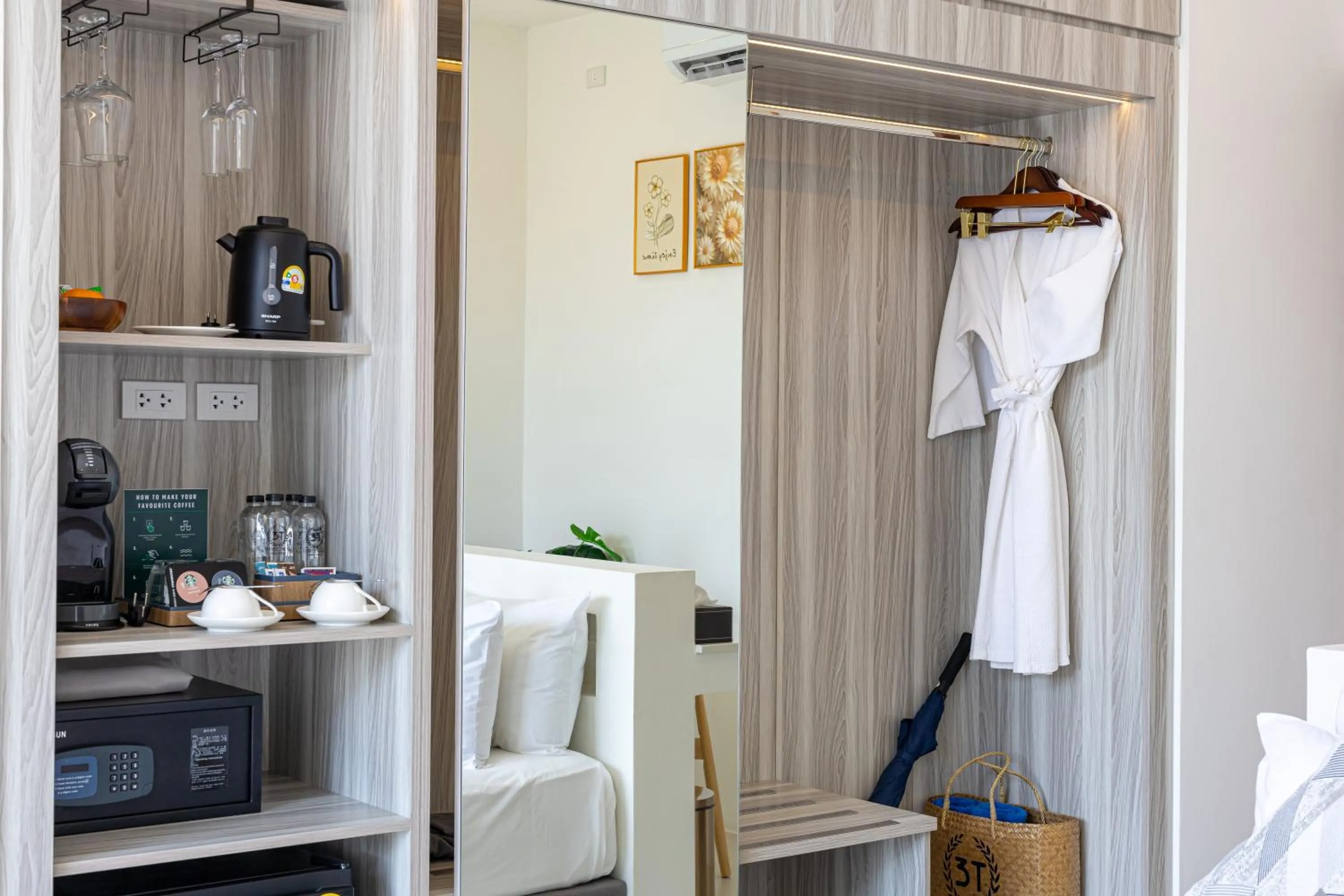 Bedroom in Three Trees Samui Resort - Sarocha Villa