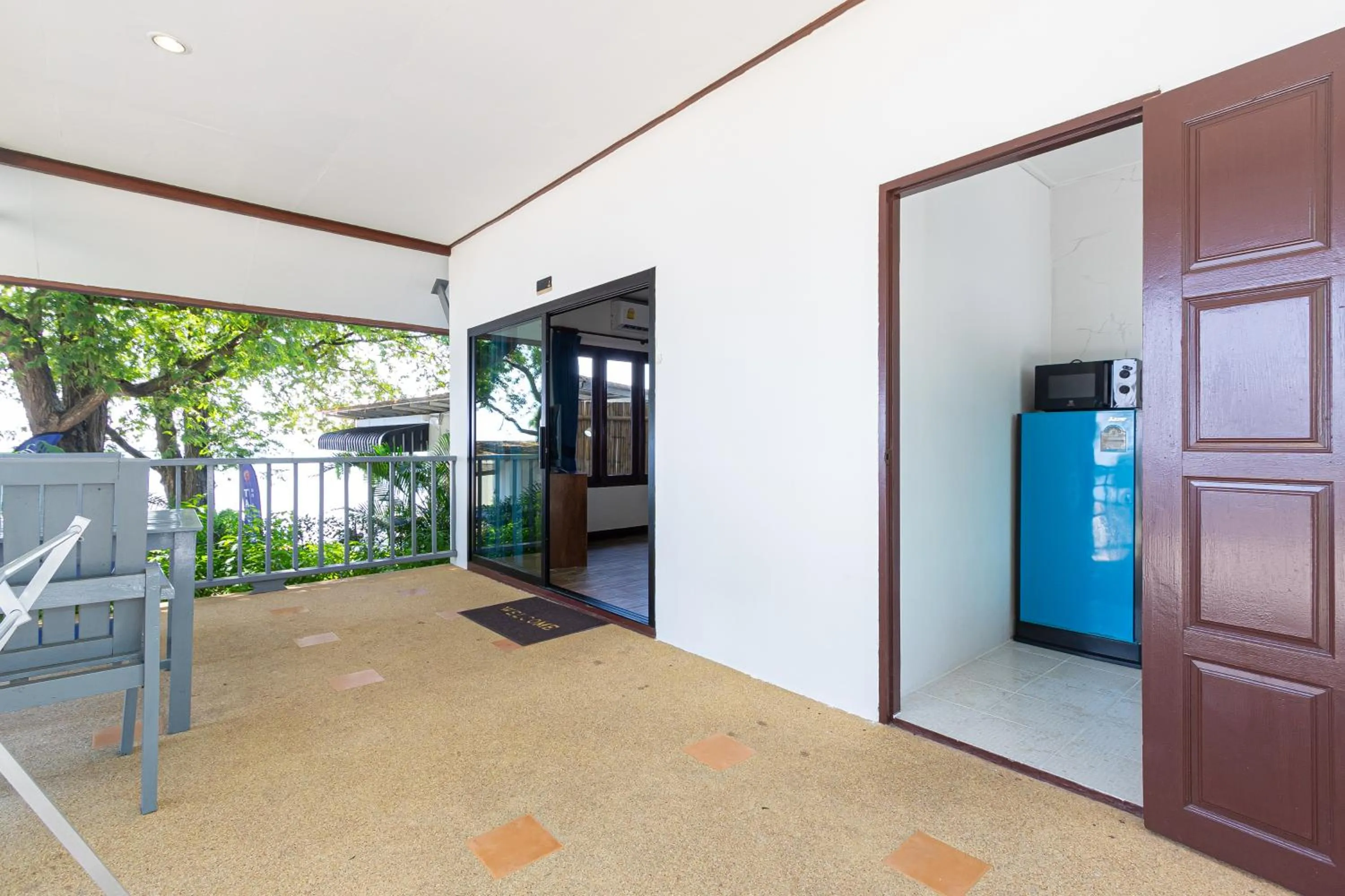 Balcony/Terrace in Three Trees Samui Resort - Sarocha Villa