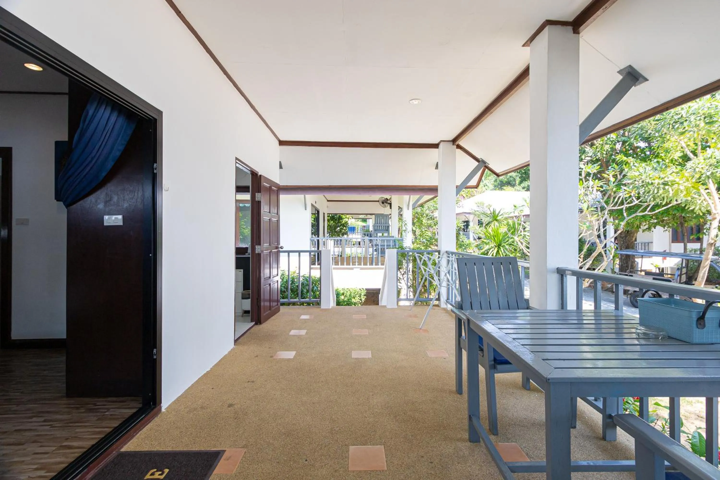 Balcony/Terrace in Three Trees Samui Resort - Sarocha Villa