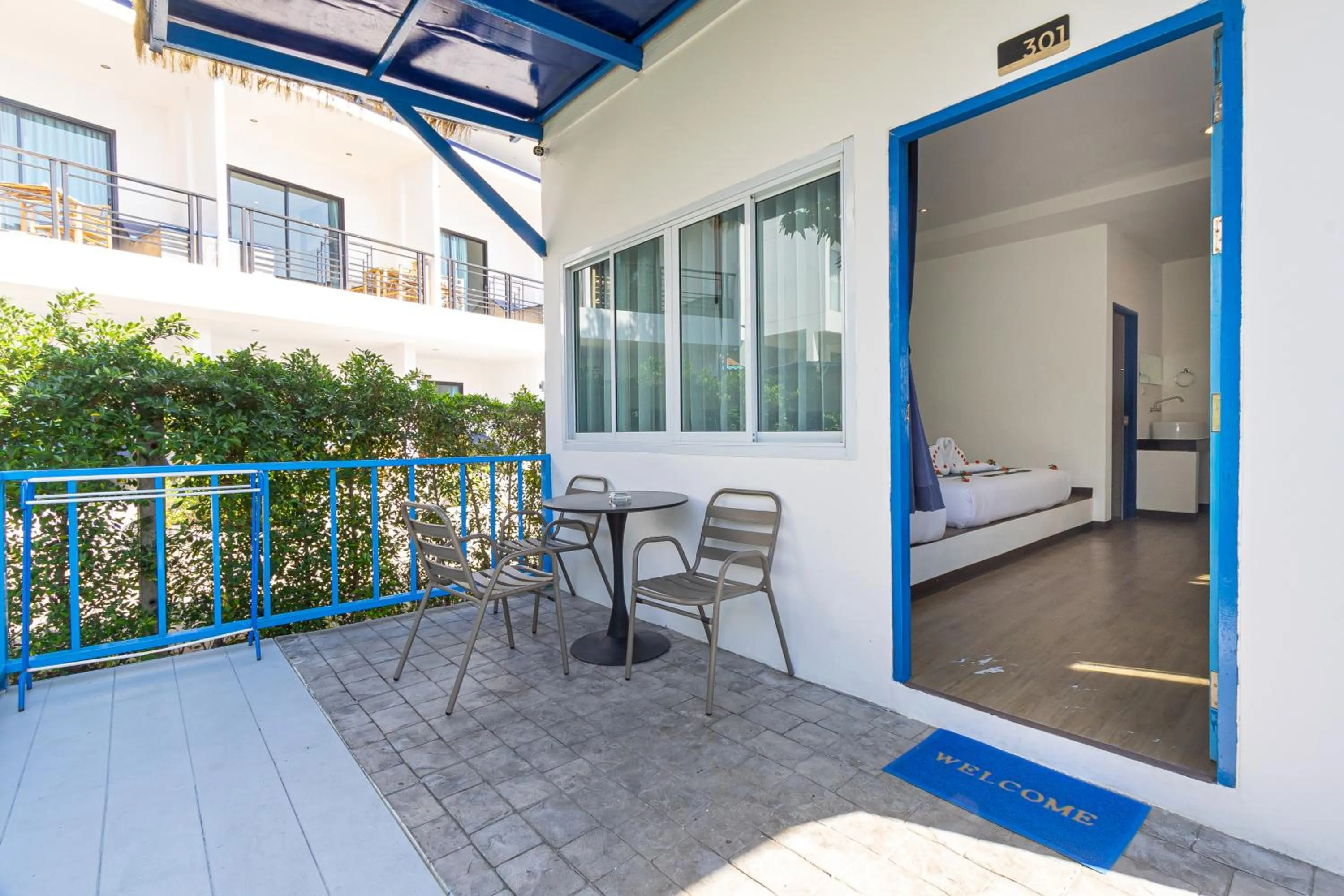 Balcony/Terrace in Three Trees Samui Resort - Sarocha Villa