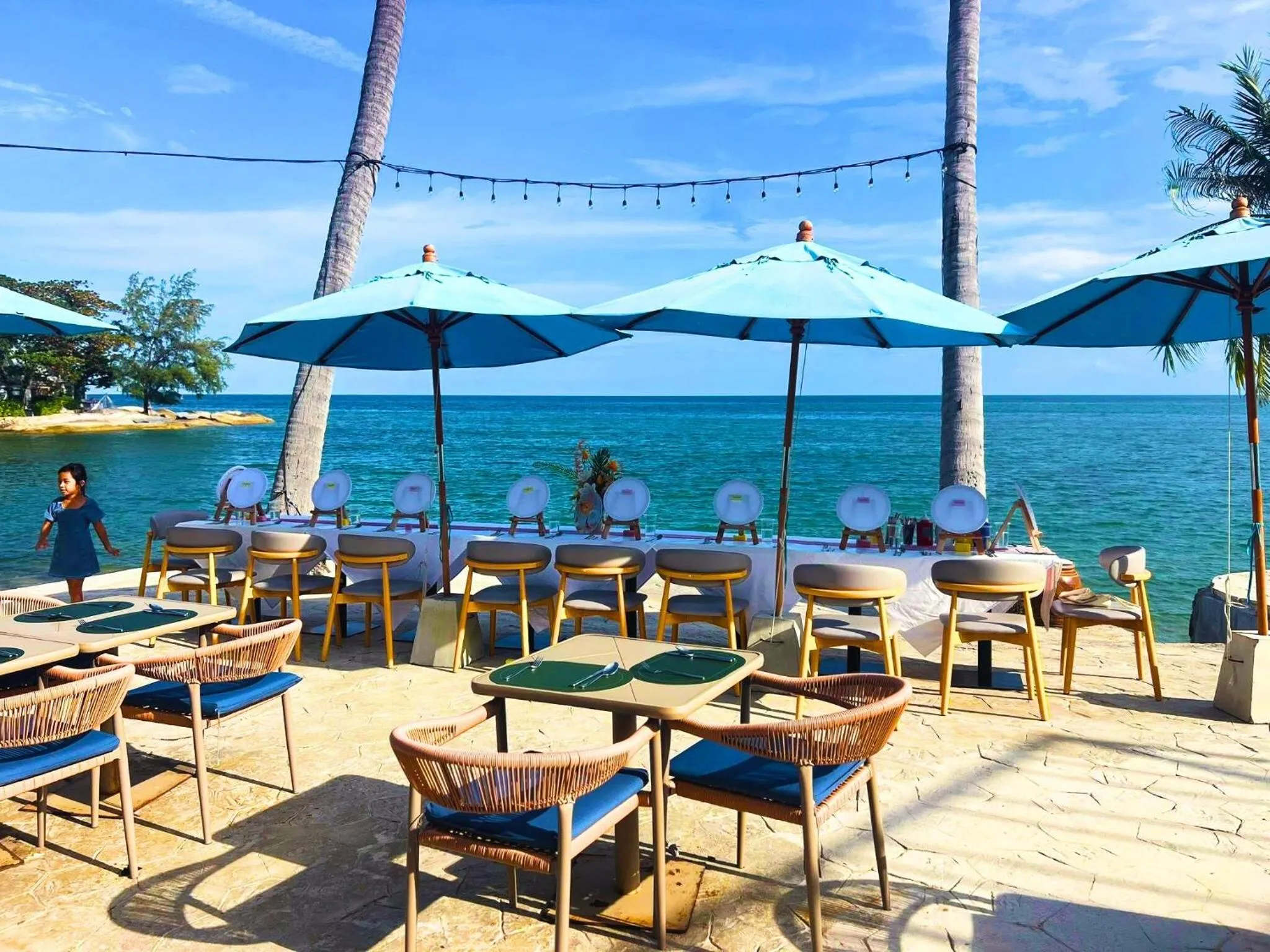Sea view in Three Trees Samui Resort - Sarocha Villa