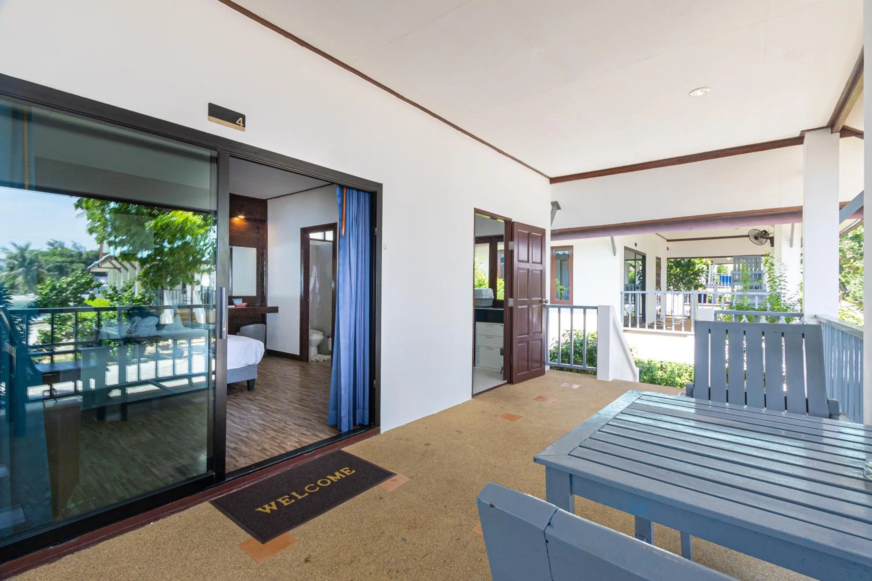 Balcony/Terrace in Three Trees Samui Resort - Sarocha Villa