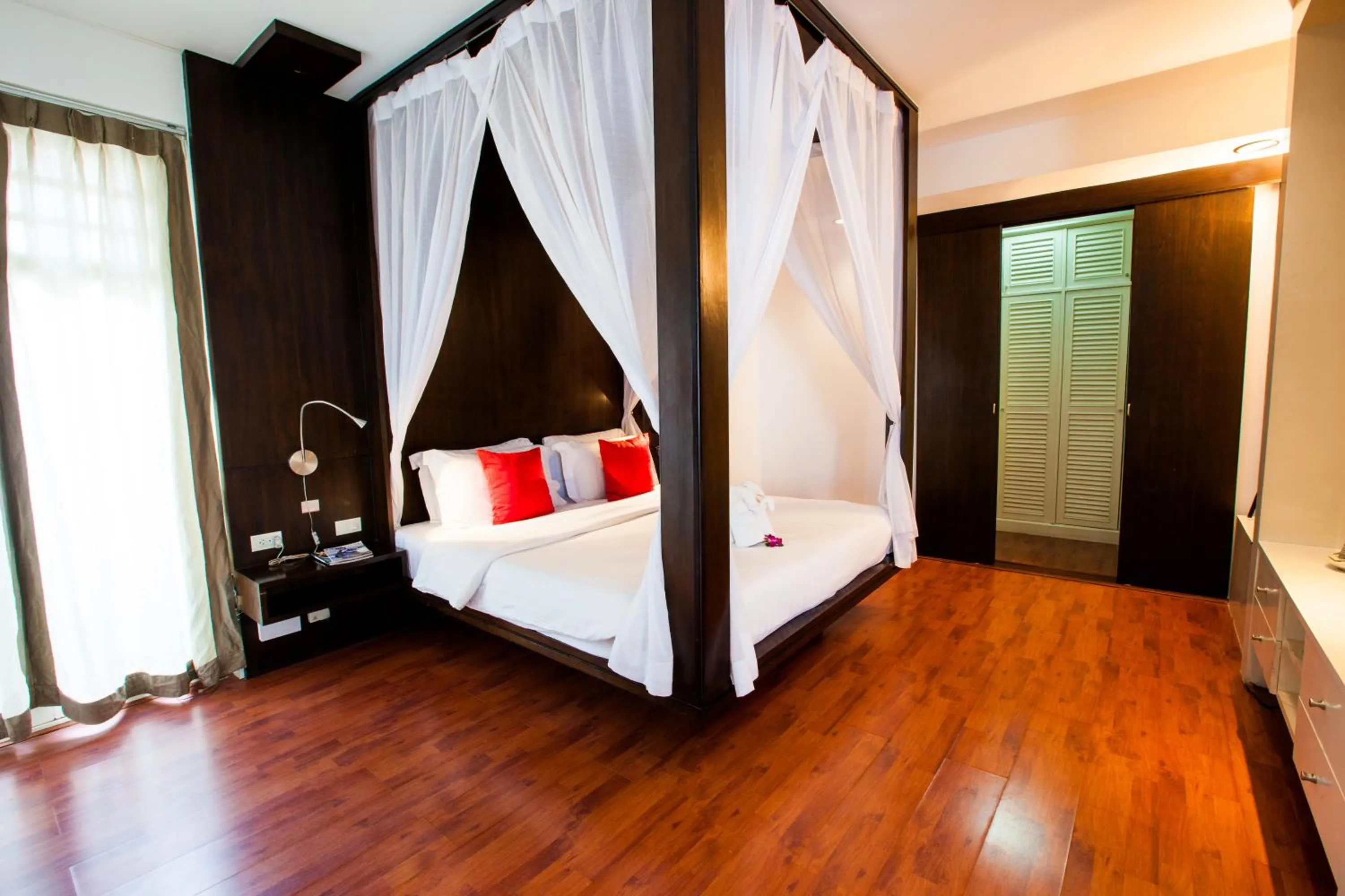 Bedroom, Bed in Pao Jin Poon Villa