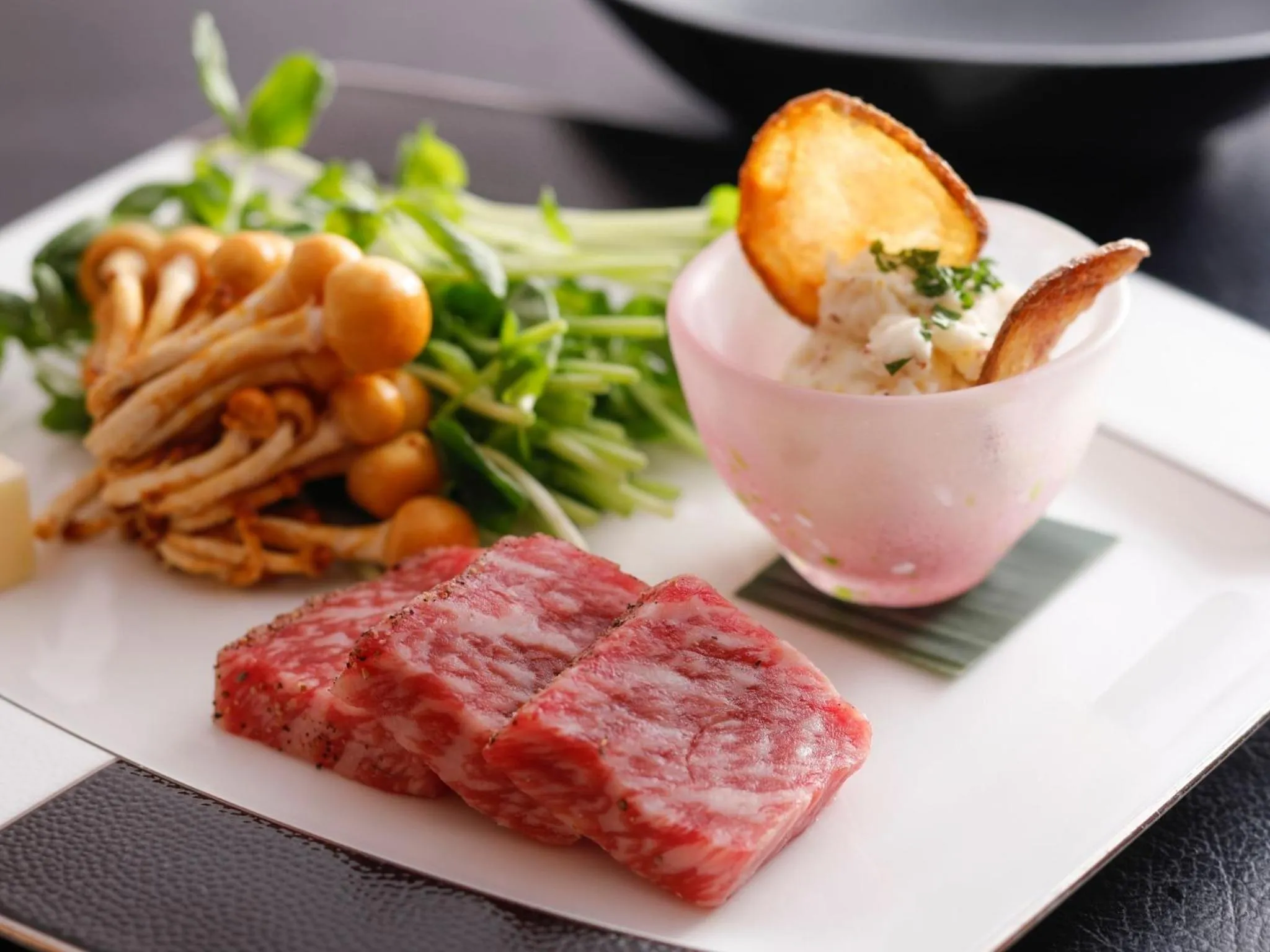 Food in Arima Hot Spring Ryokan Hanamusubi