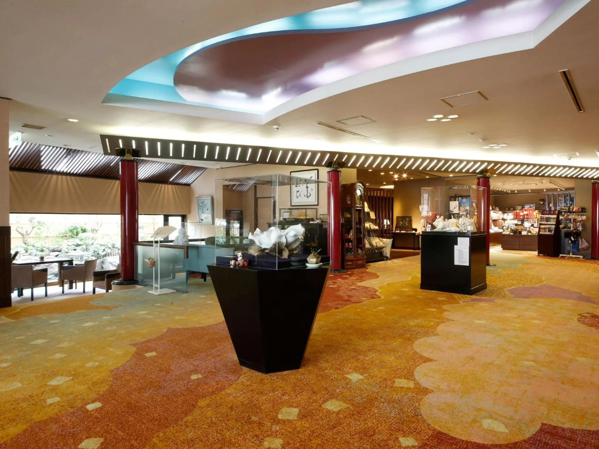 Lobby or reception in Arima Hot Spring Ryokan Hanamusubi