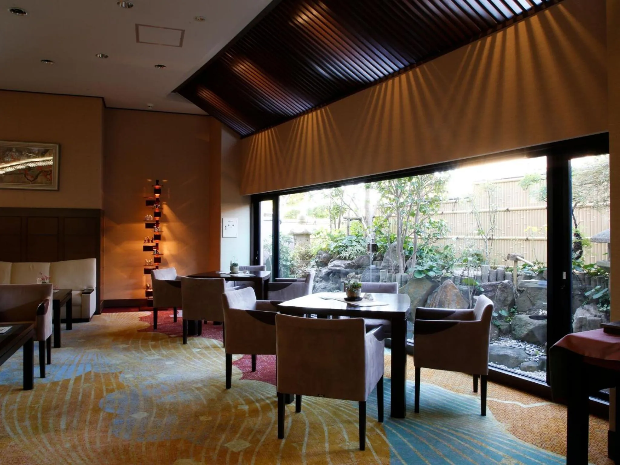 Lounge or bar in Arima Hot Spring Ryokan Hanamusubi