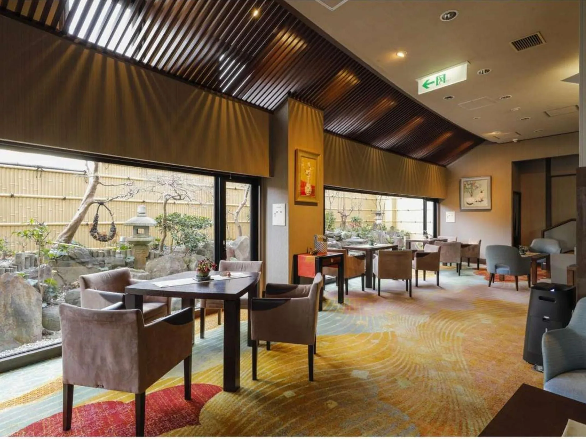 Lounge or bar in Arima Hot Spring Ryokan Hanamusubi