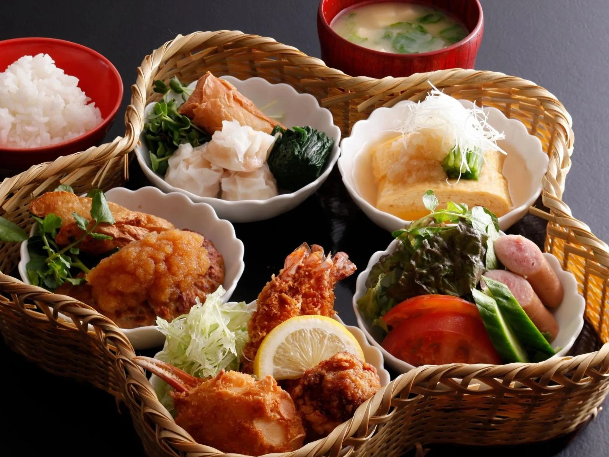 Food in Arima Hot Spring Ryokan Hanamusubi