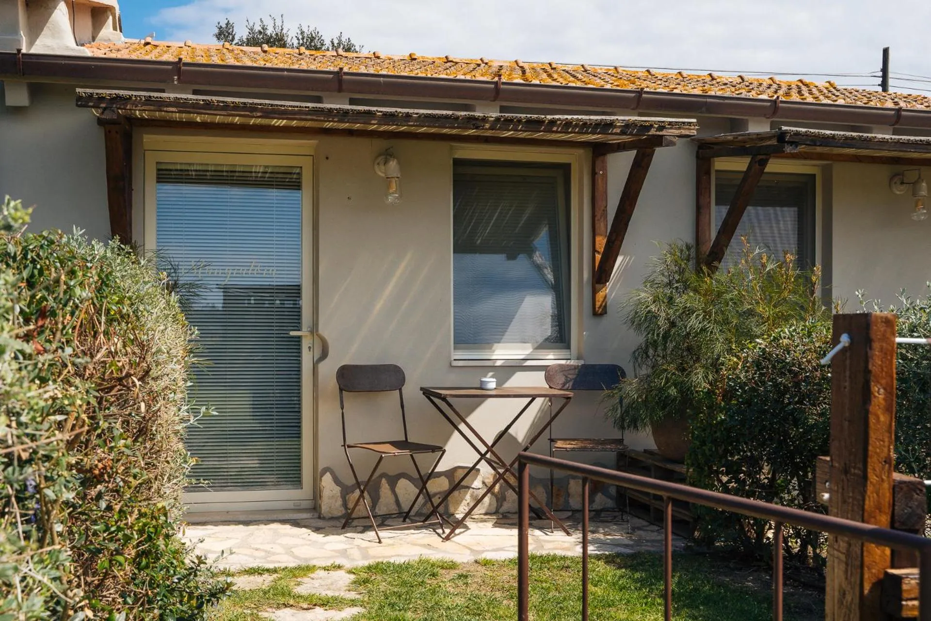 Patio in Agriturismo Sweet Cottage