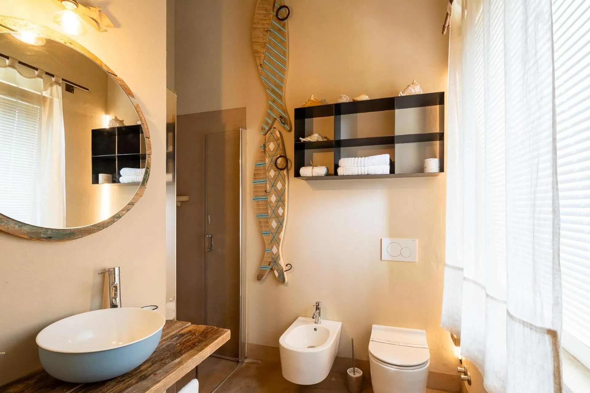 Toilet in Agriturismo Sweet Cottage