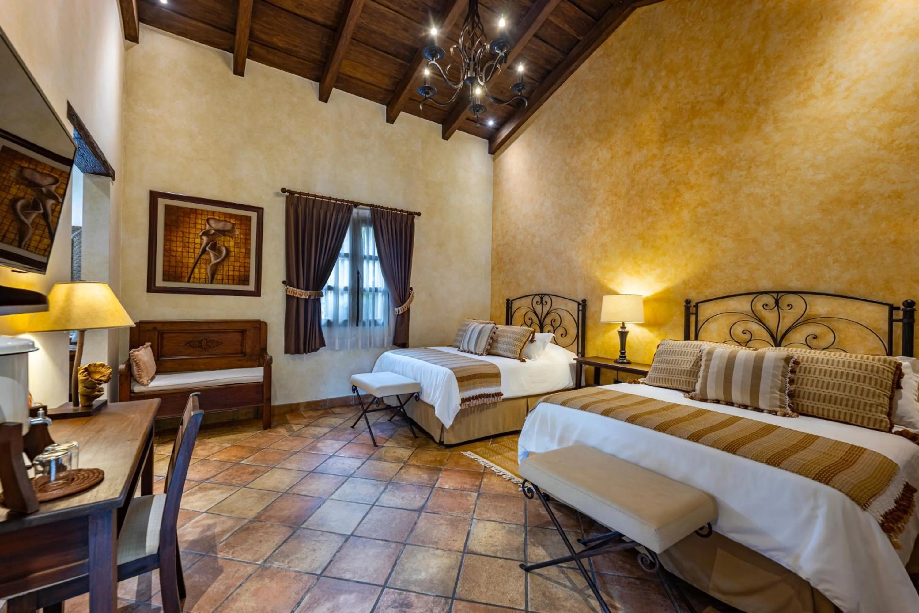 Bed in Casa Faustina Boutique Hotel