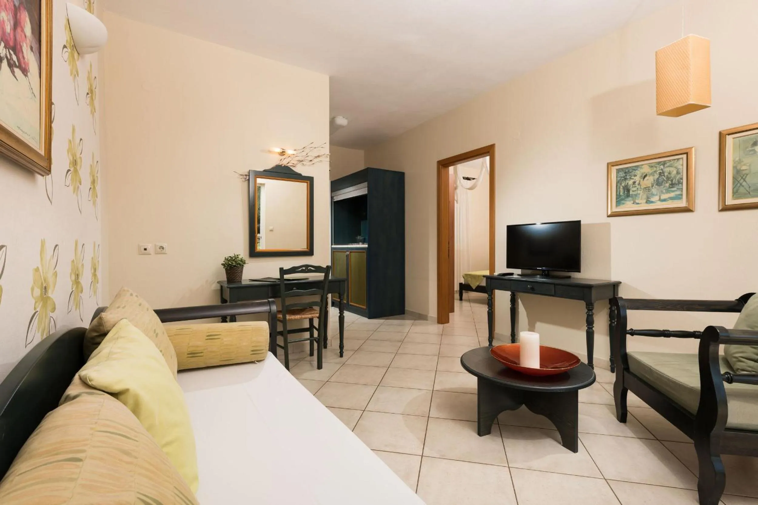 Bed in Louloudis Boutique Hotel