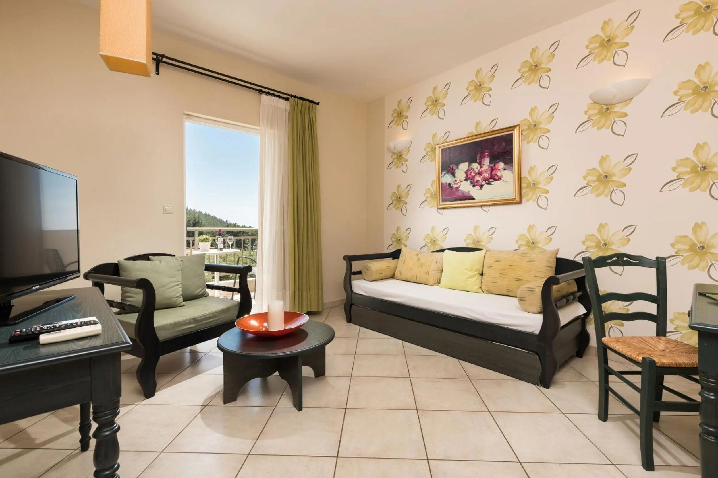 Bed in Louloudis Boutique Hotel