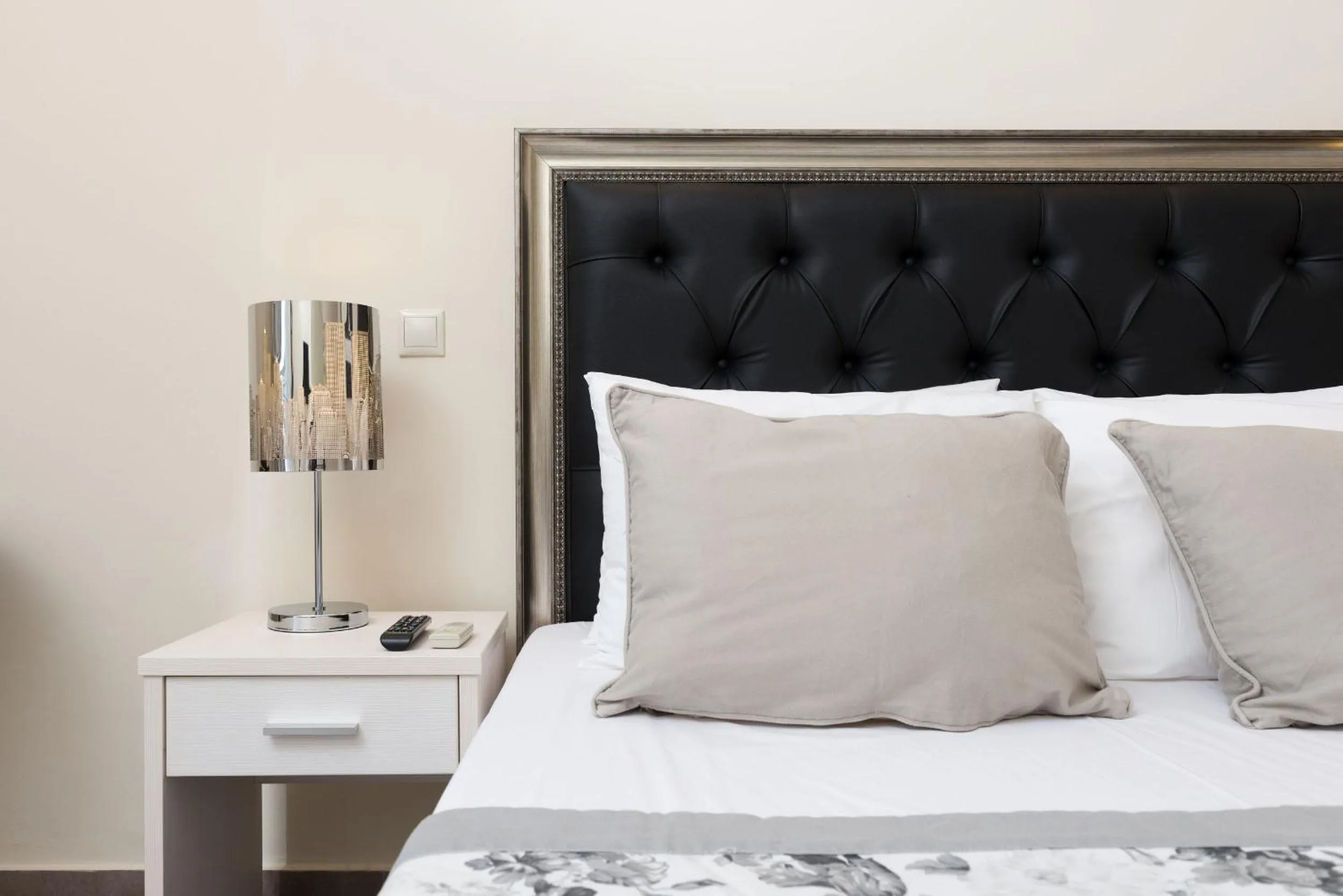 Bed in Louloudis Boutique Hotel