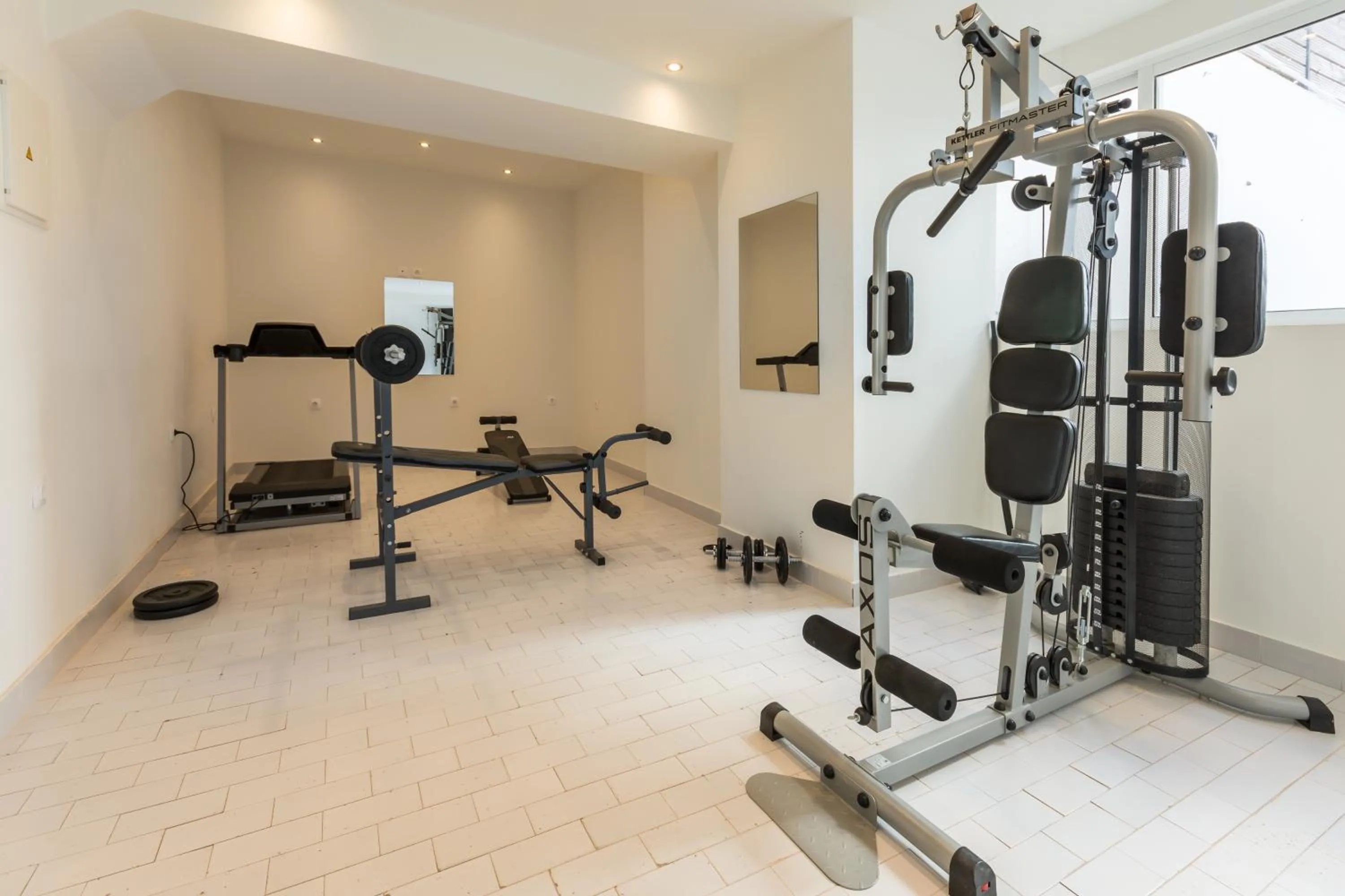 Fitness centre/facilities in Vasia Ormos Hotel (Adults Only)