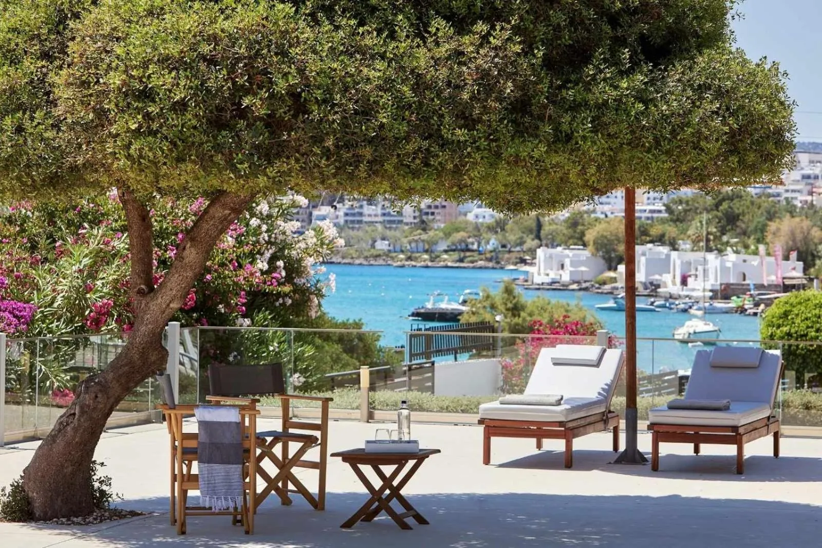 Sea view in Vasia Ormos Hotel (Adults Only)