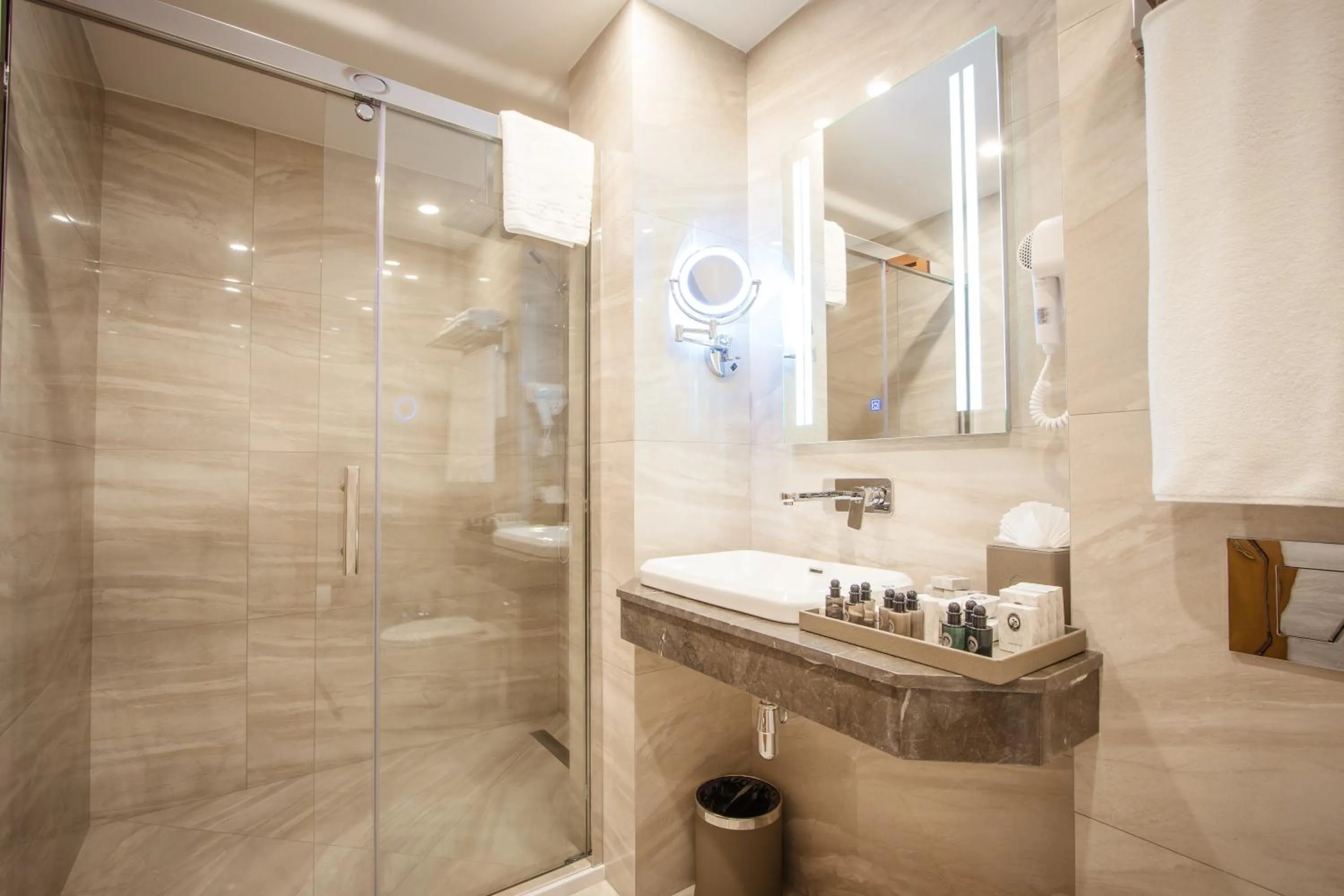 Shower in New Tiflis Hotel