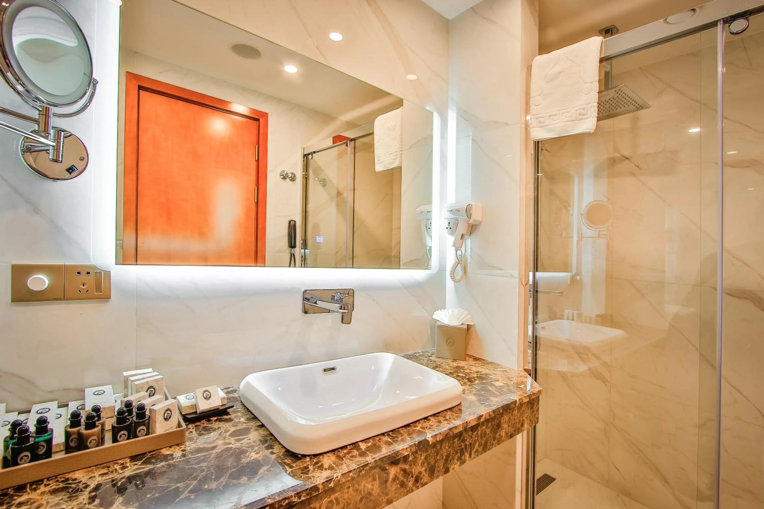 Shower in New Tiflis Hotel