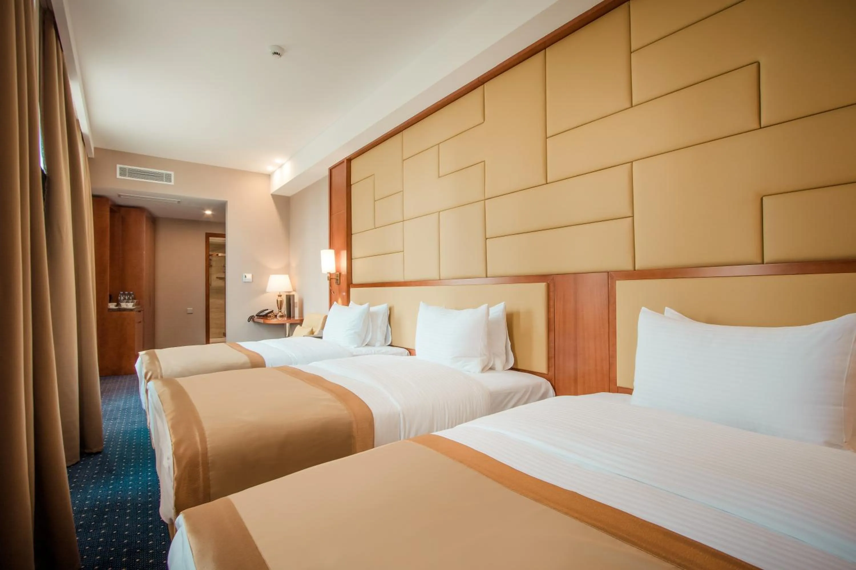 Bed in New Tiflis Hotel