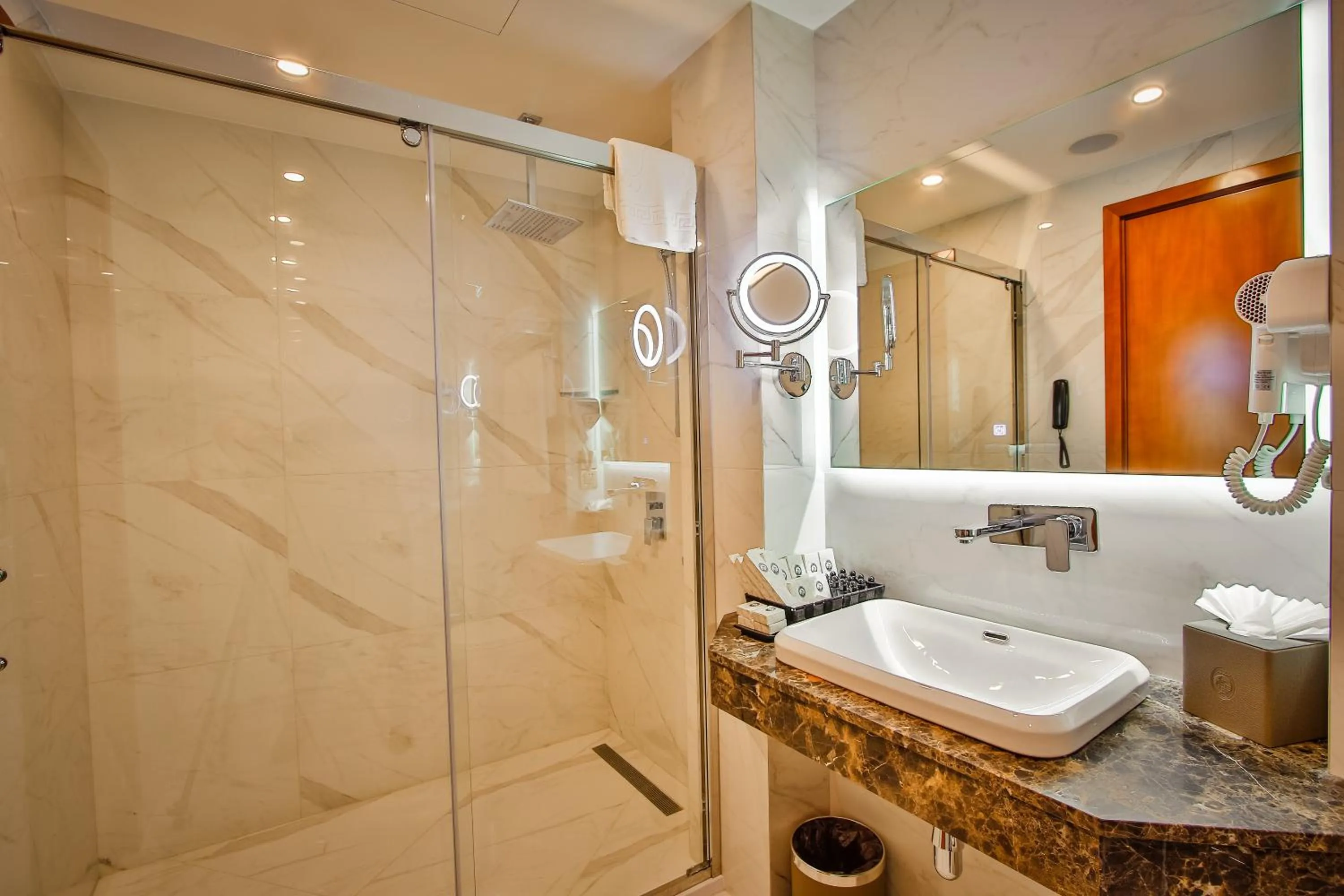Shower in New Tiflis Hotel