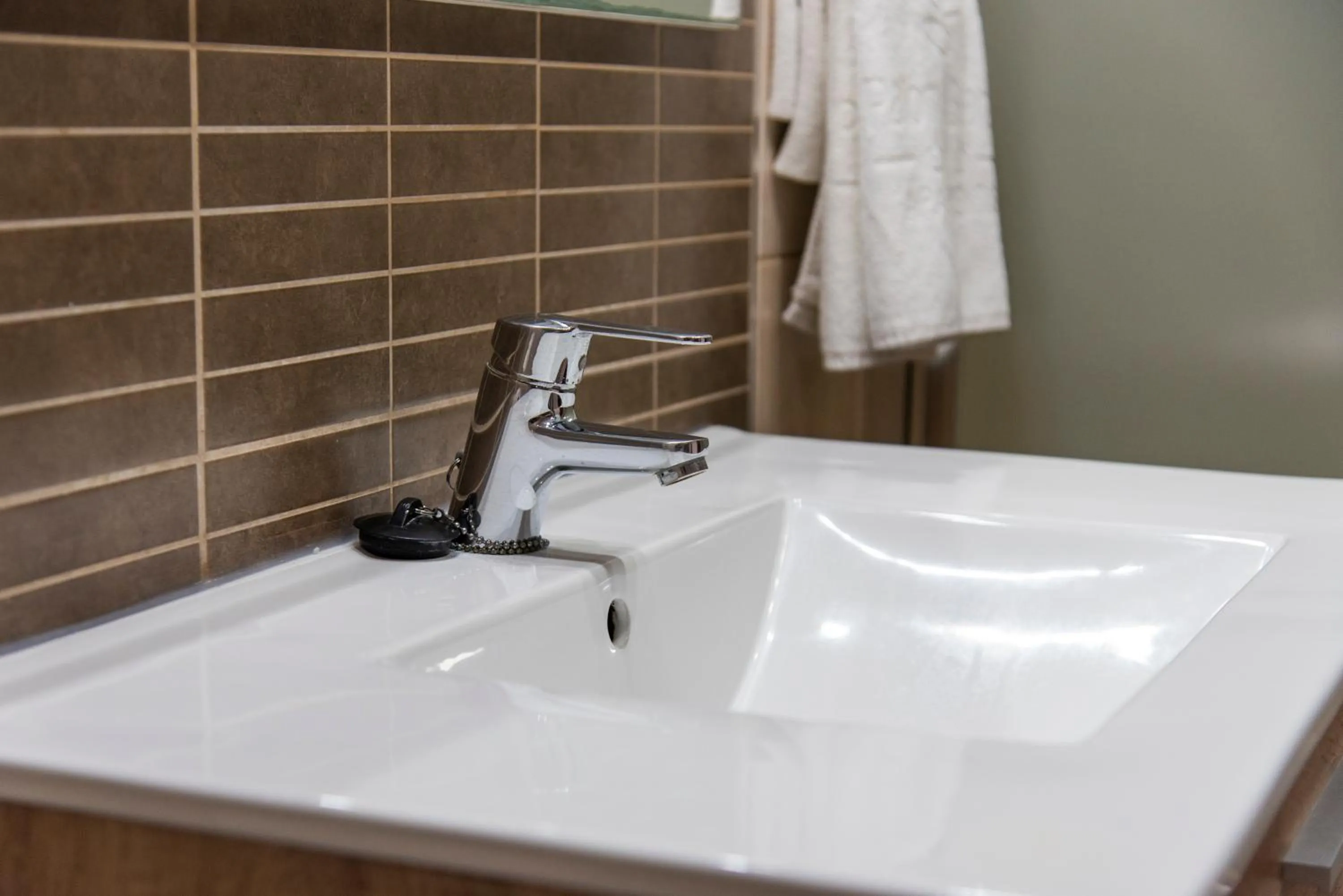 Bathroom in Paloma Beach Apartments