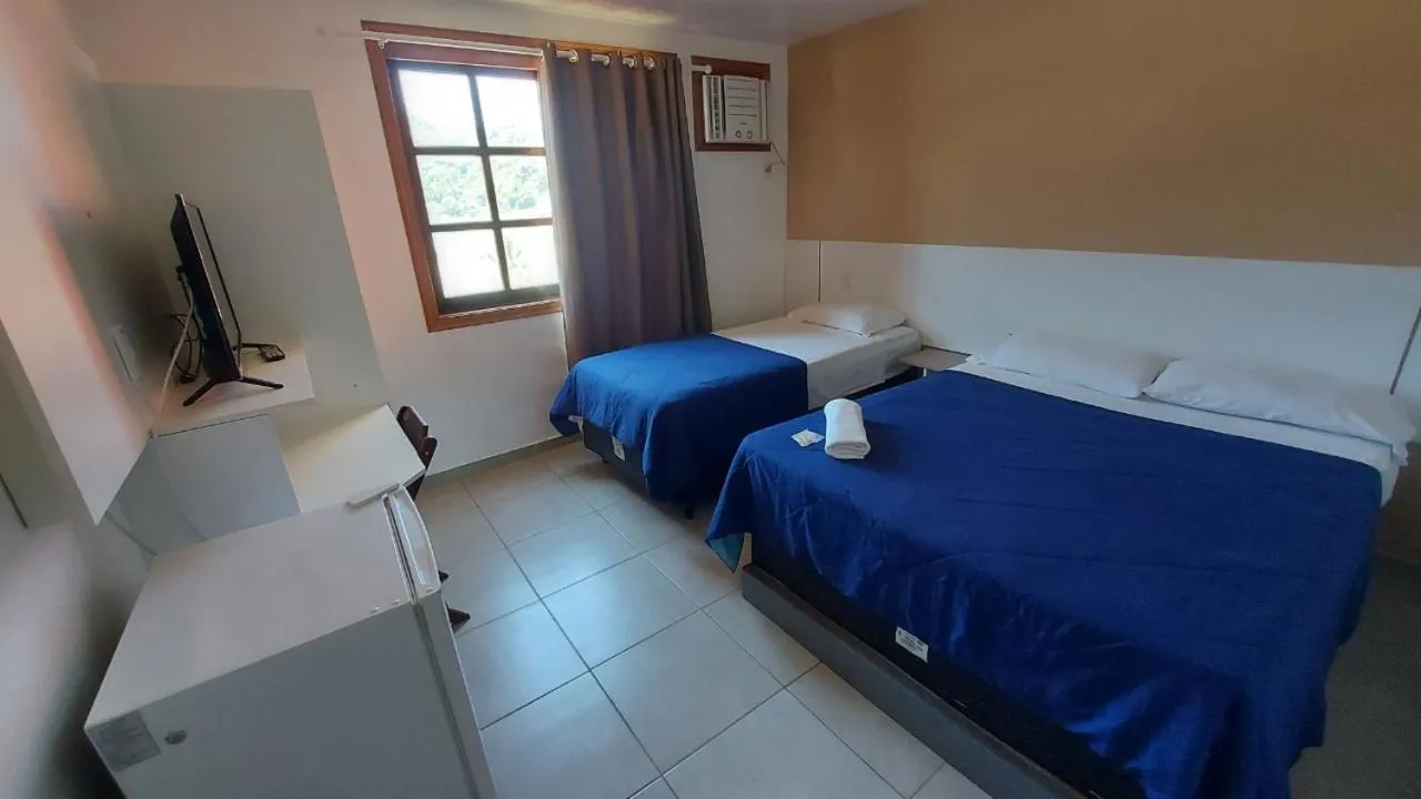 Bed in Itacuruçá Inn