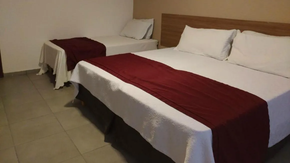 Bed in Itacuruçá Inn