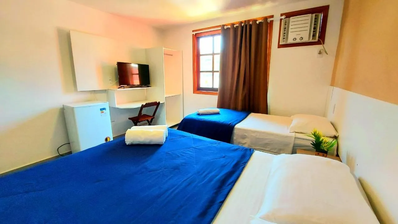 Bed in Itacuruçá Inn