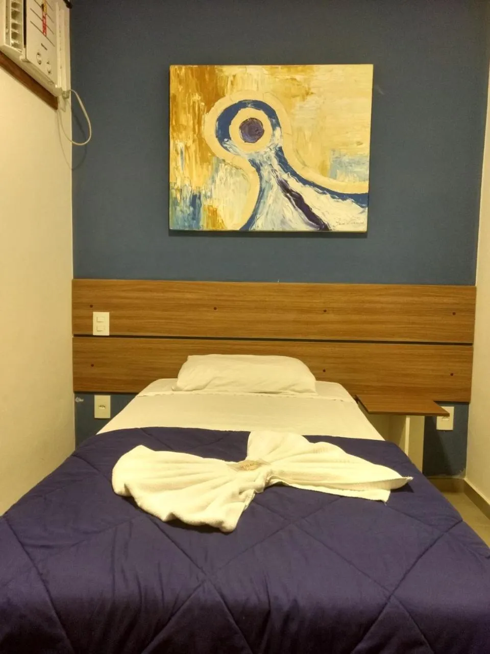 Bed in Itacuruçá Inn